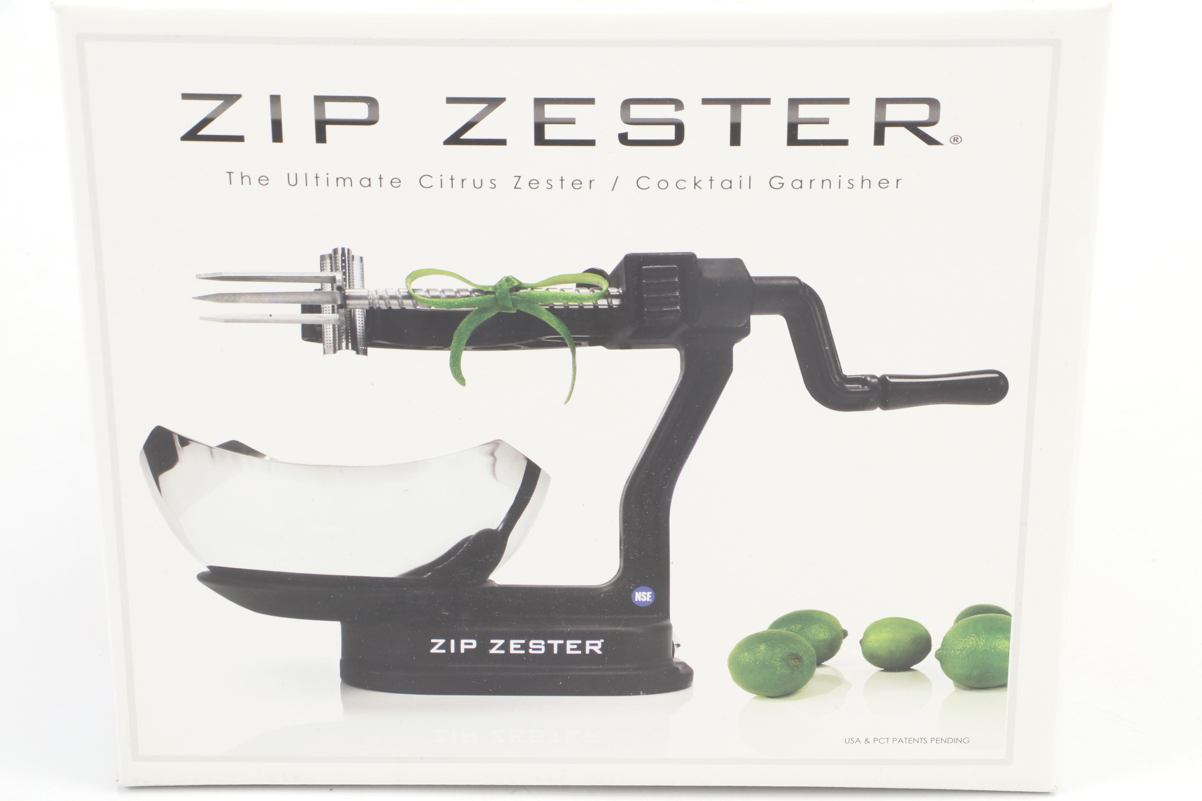 Zip Zester Citrus Zester Cocktail Garnisher and Good Grips Spiralizer