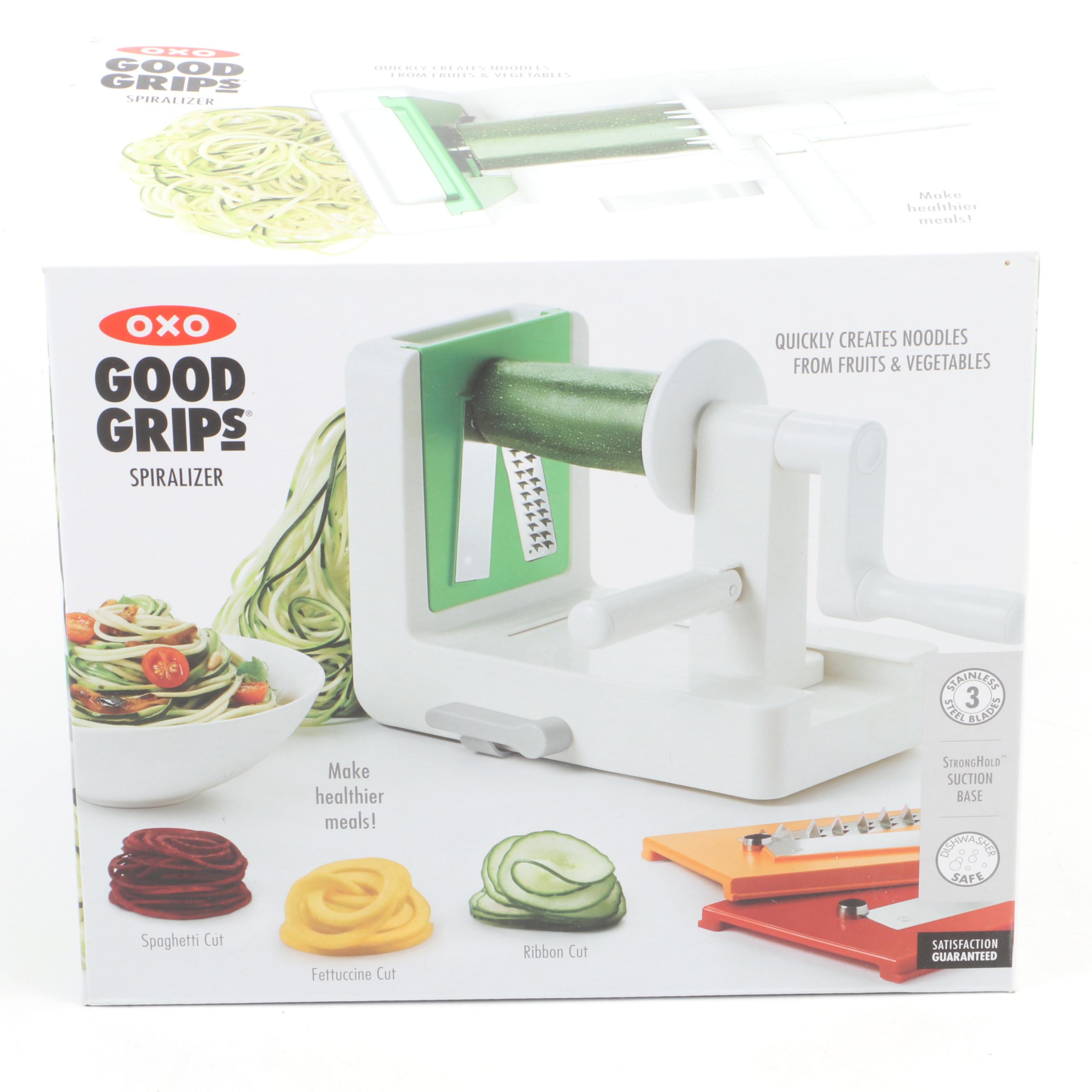 Zip Zester Citrus Zester Cocktail Garnisher and Good Grips Spiralizer