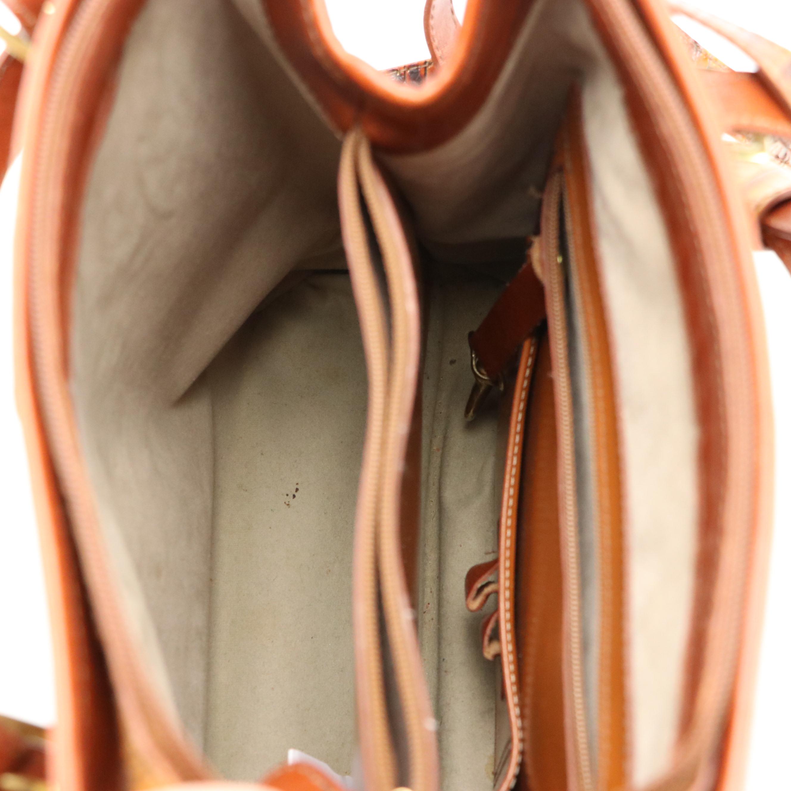 Brahmin Croc Embossed Leather Handbag & Michael Kors Grained Leather Two-Way Bag