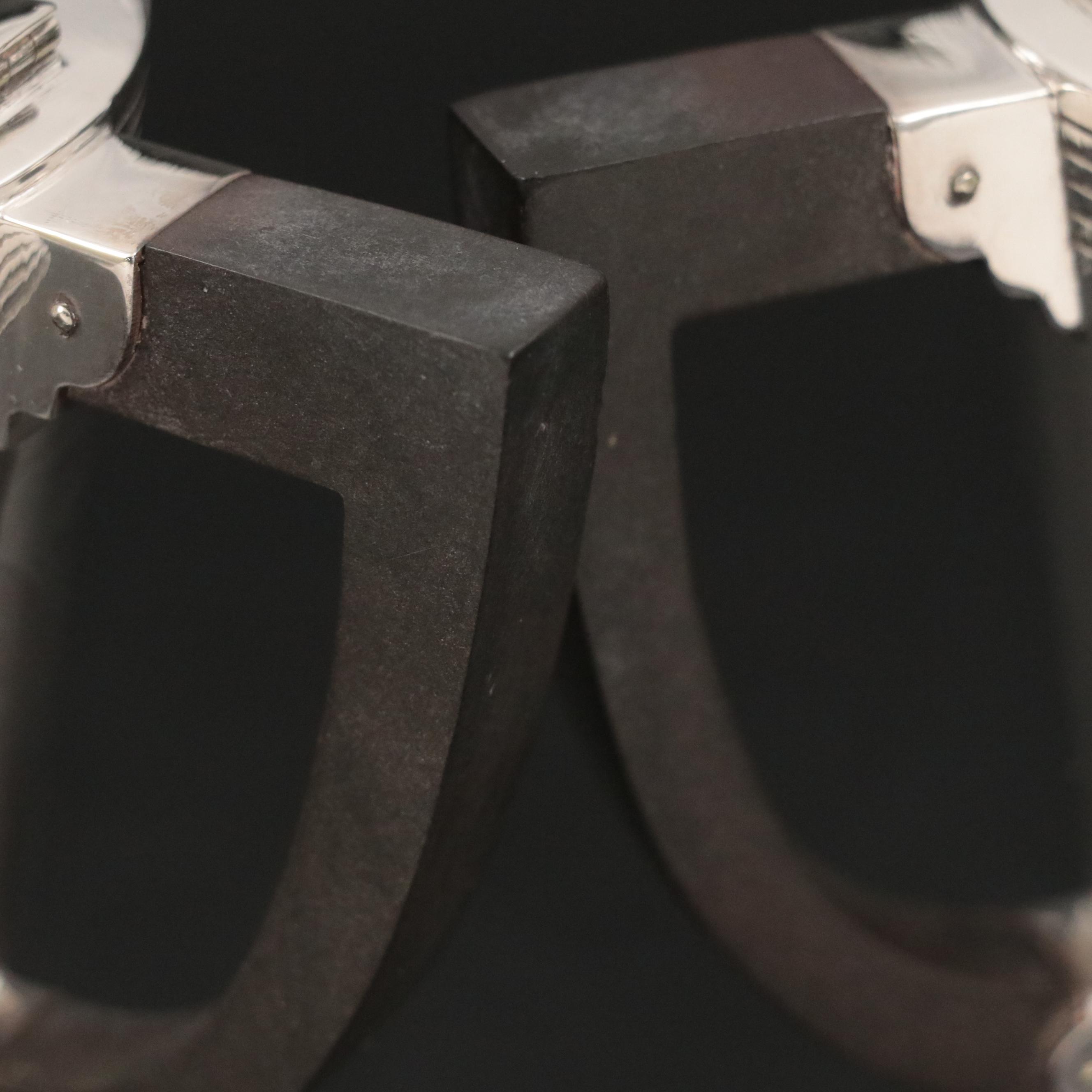 Mappin & Webb Silver Plate Tea and Hot Water Pots, Designed by Keith Murray