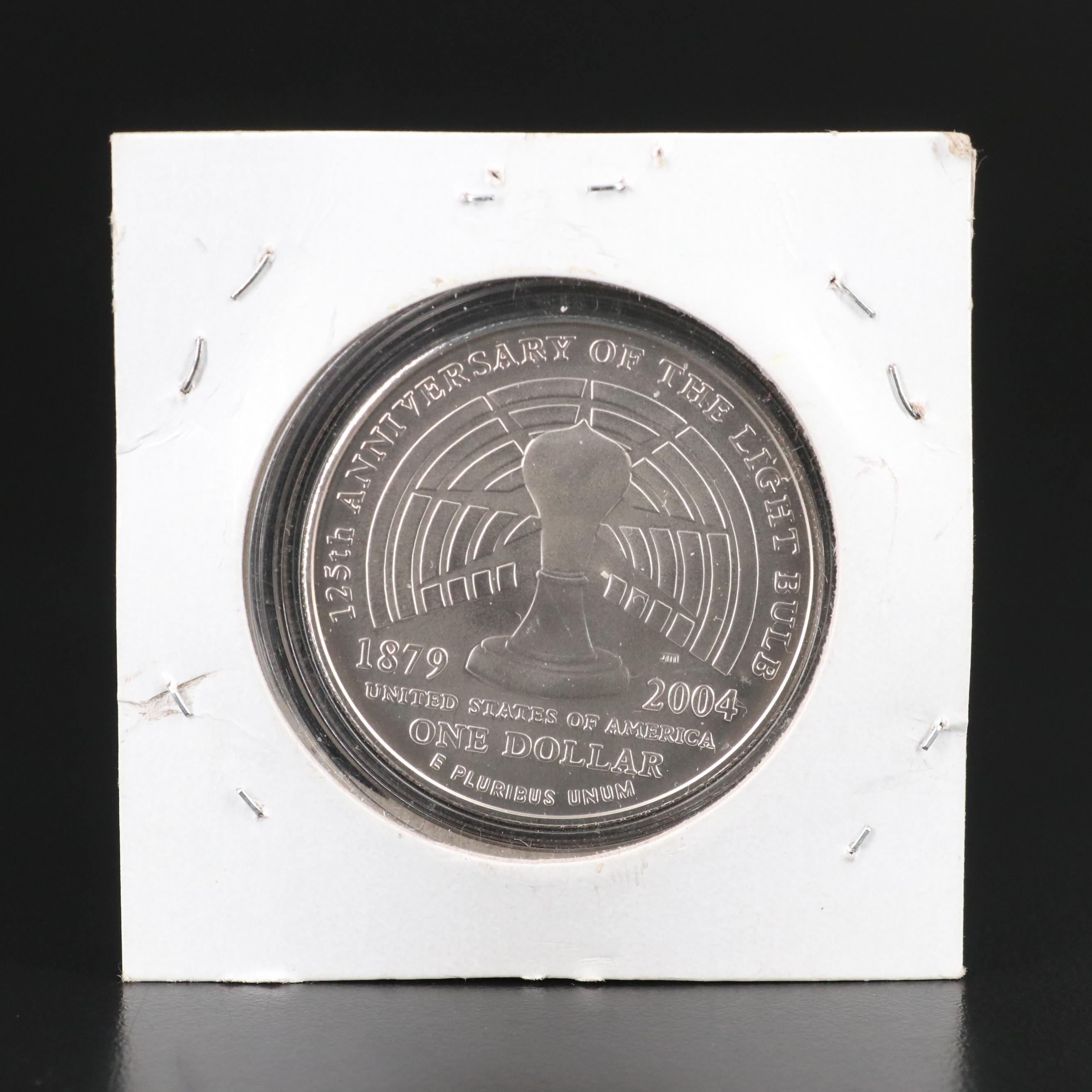 Five Modern Commemorative Silver Dollars