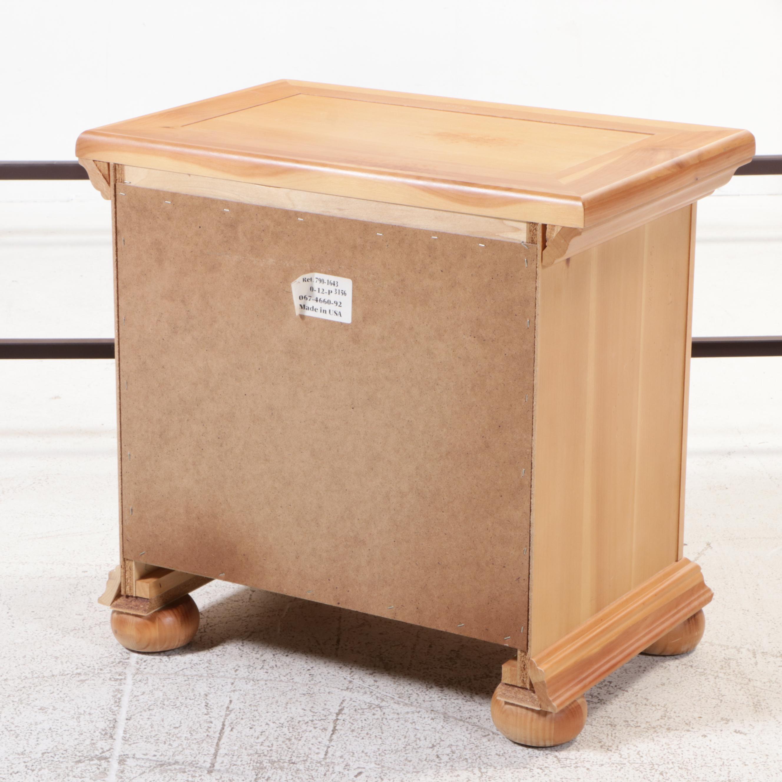 Broyhill "Fontana" Pine Bedside Chest