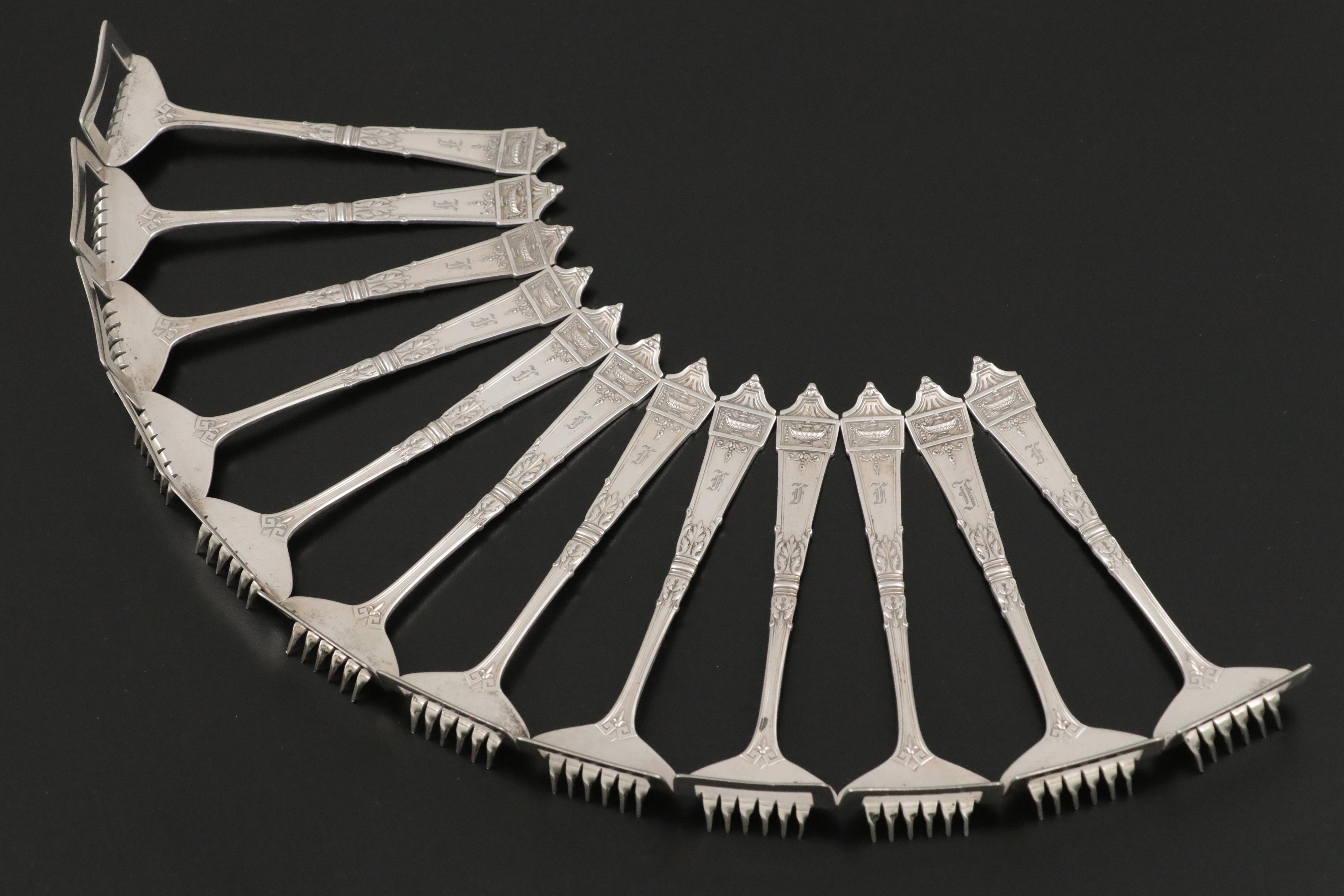 Gorham "Lansdowne" Sterling Silver Corn Rake Kernel Splitter