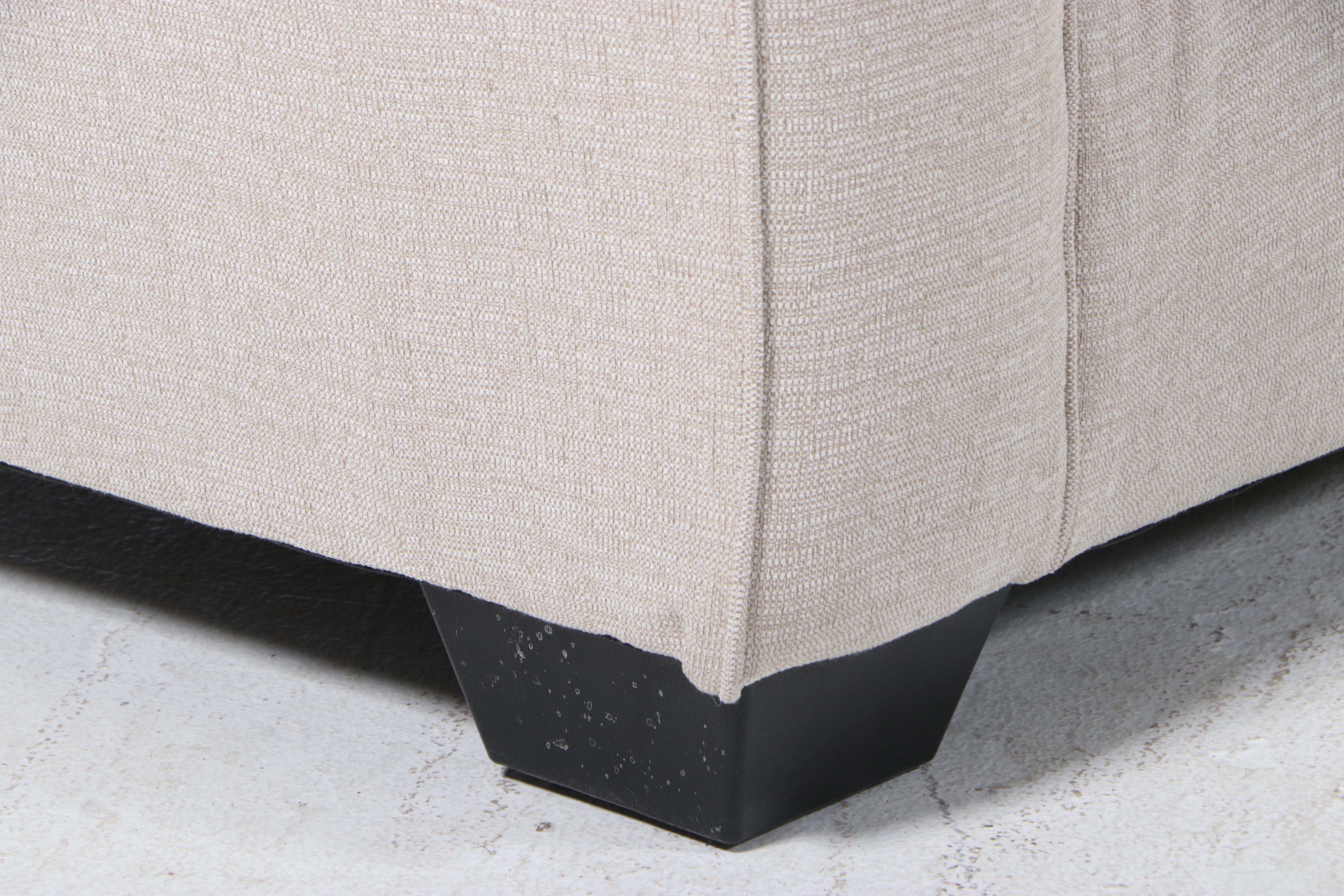 Upholstered Sectional Sofa with Decorative Pillows