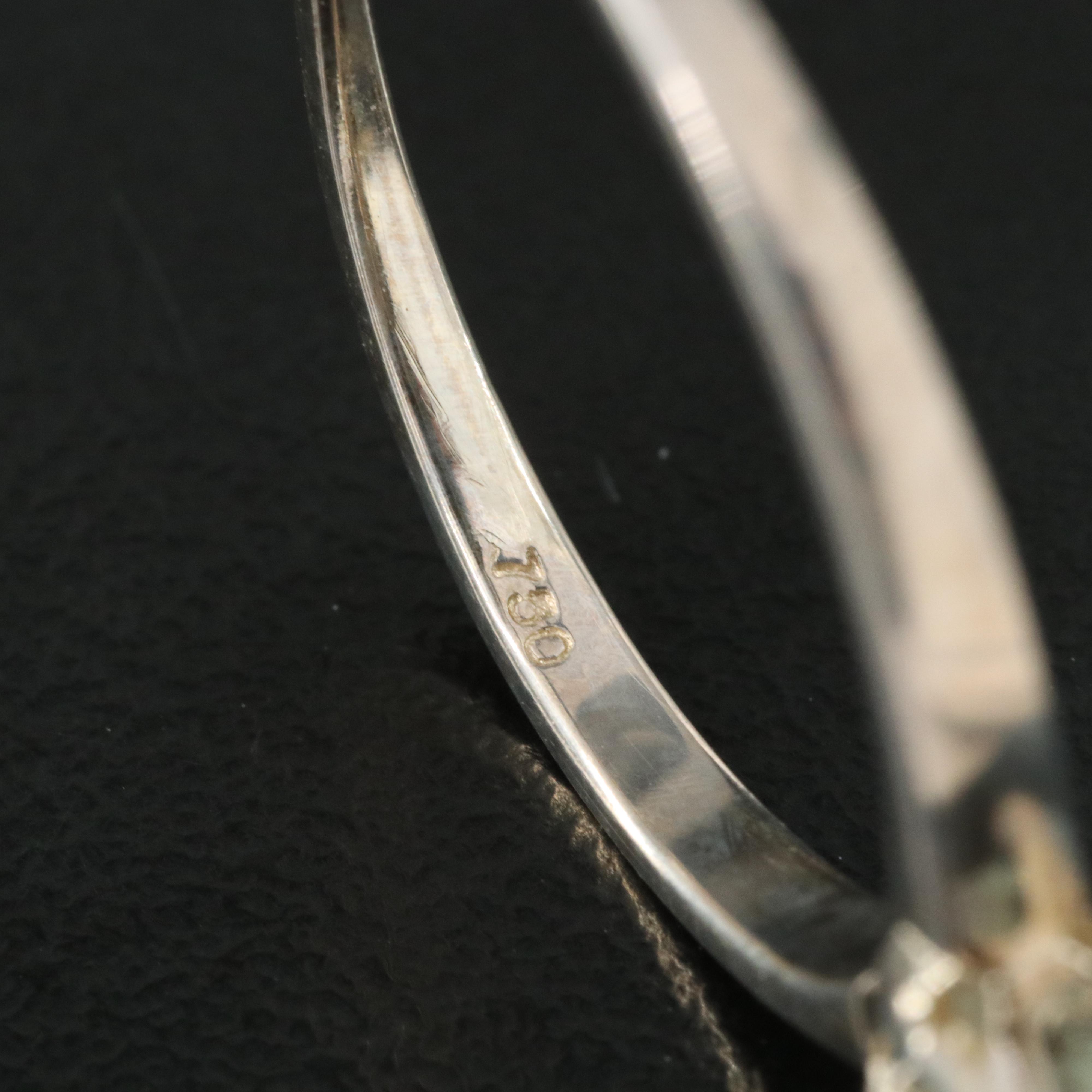 18K 3.03 CT (Origin Undetermined) Fancy Blue Diamond Solitaire Ring