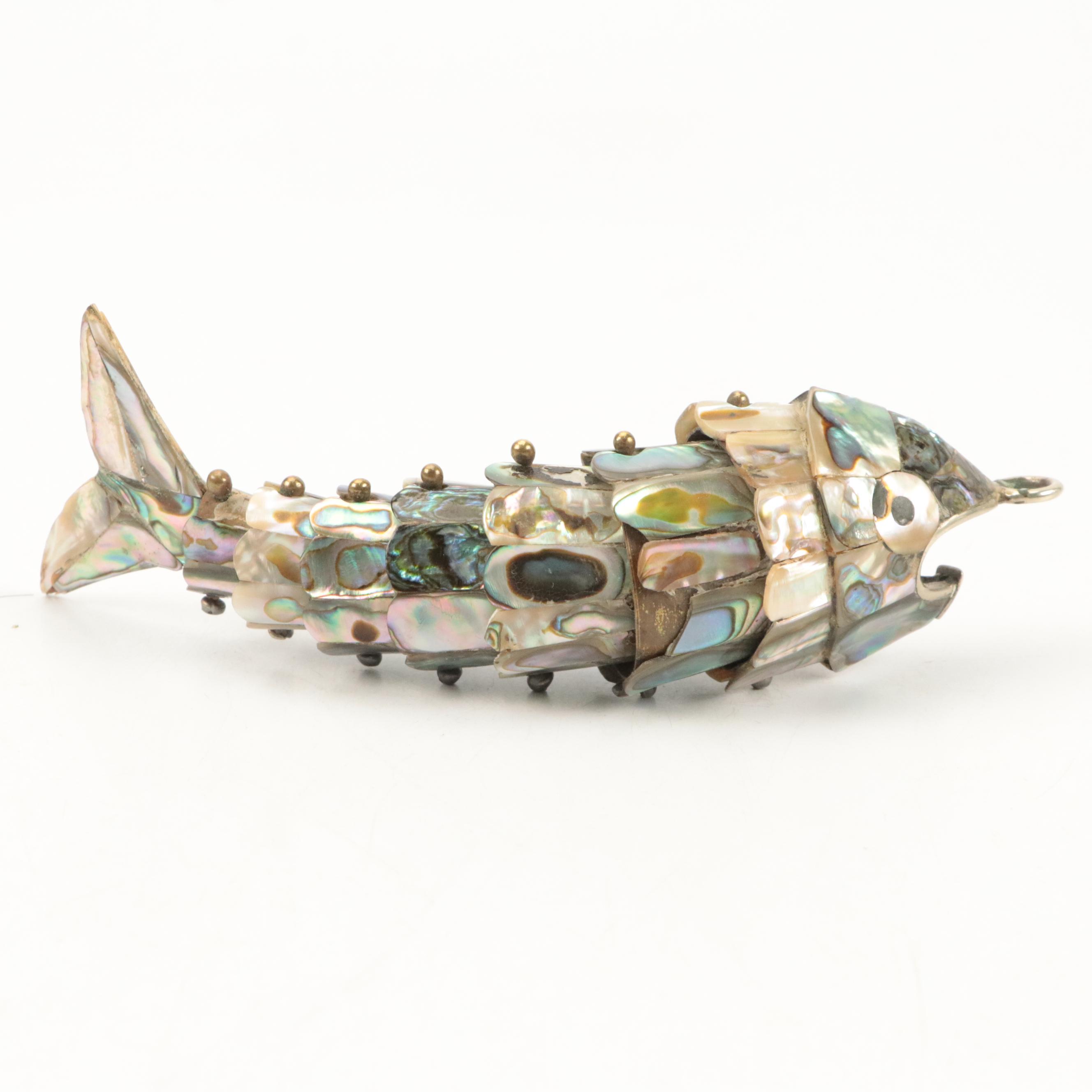 Articulated Abalone Fish Bottle Opener