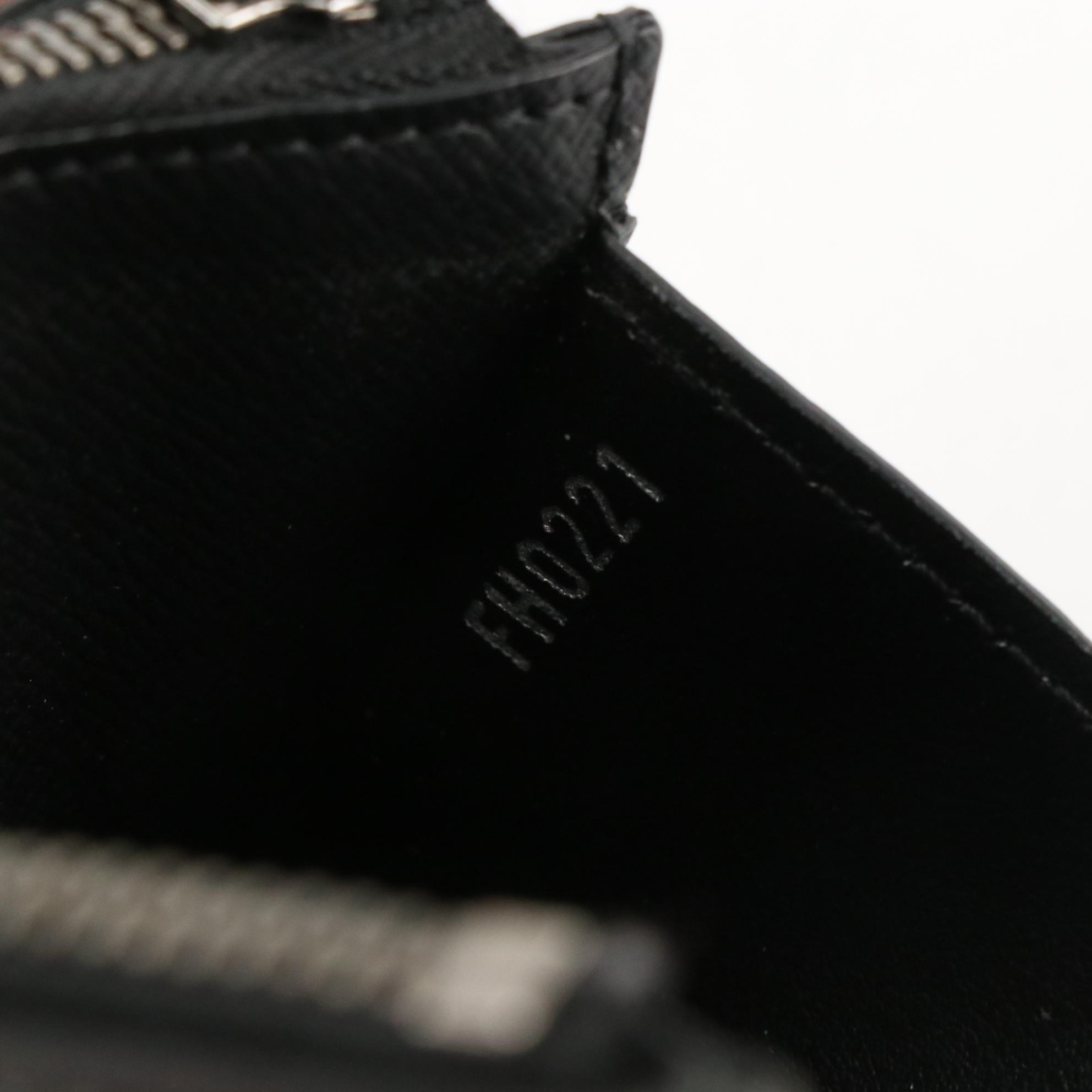 Louis Vuitton Monogram Eclipse Reverse Leather Coin Card Holder