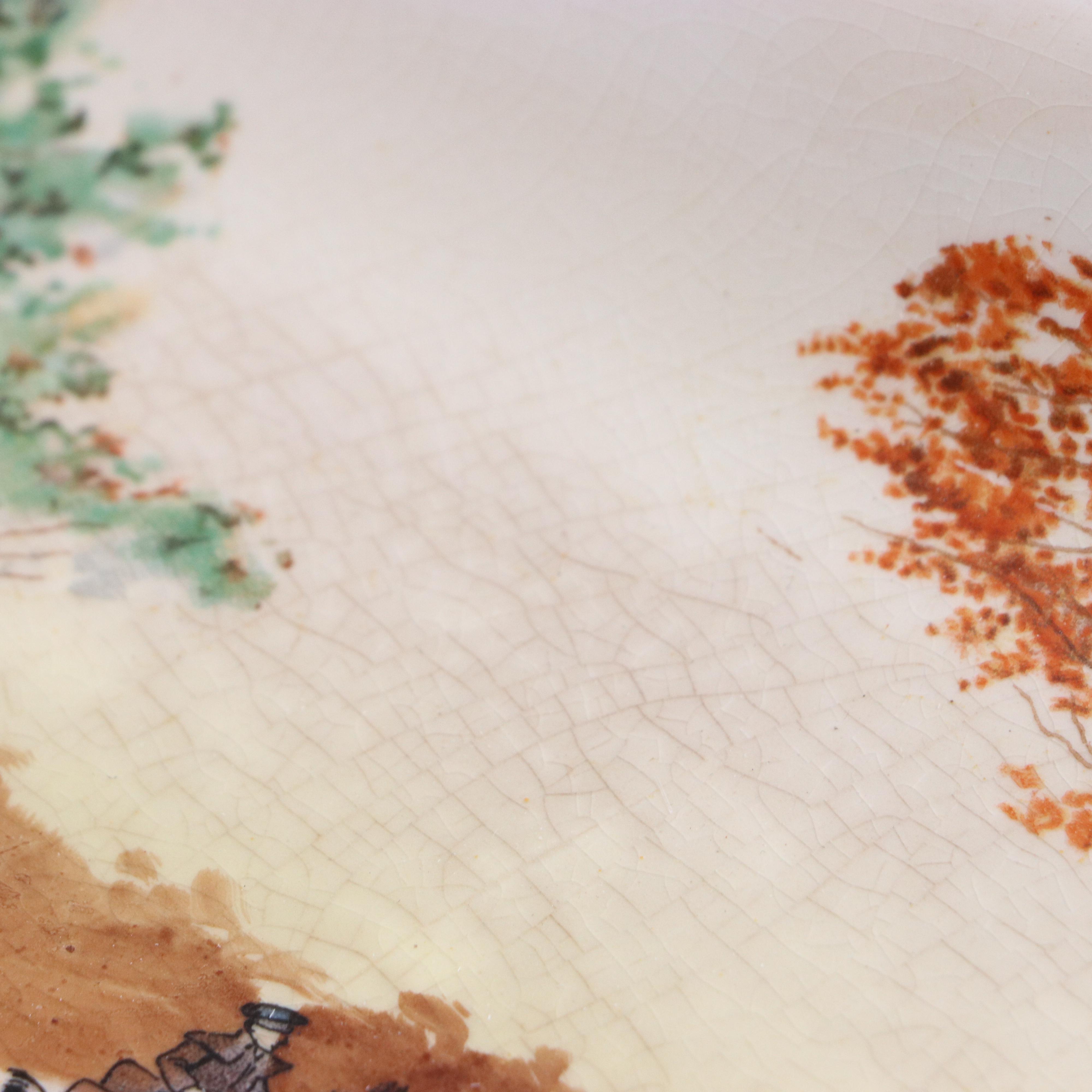 Royal Doulton "Coaching Days" Porcelain Dinnerware Including a Sandwich Tray