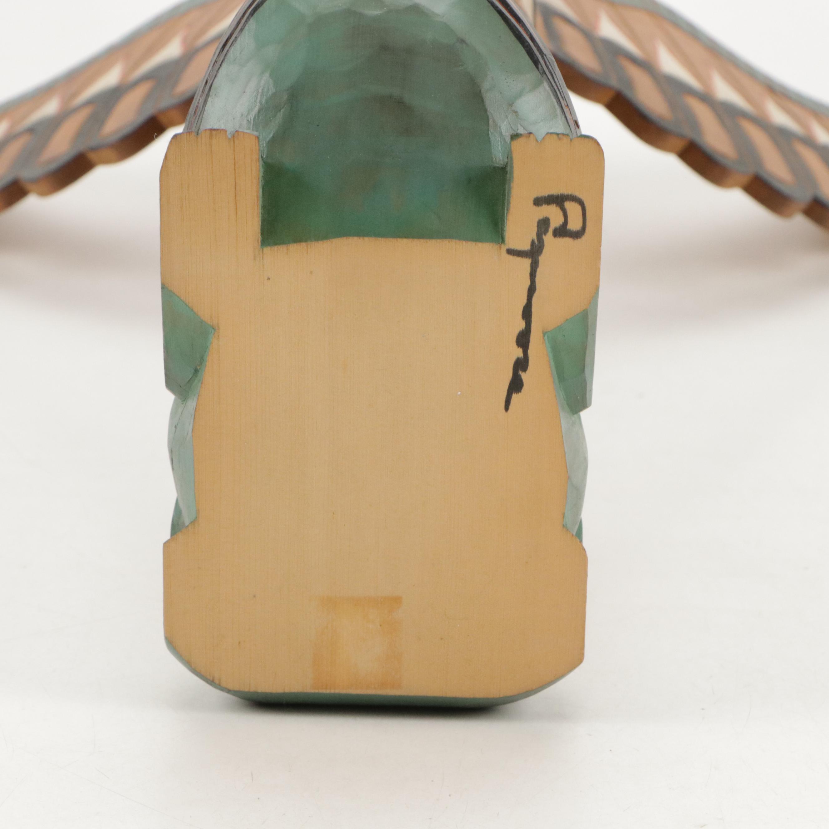 Signed Ray Moore Alaska Black Diamond Totem Pole