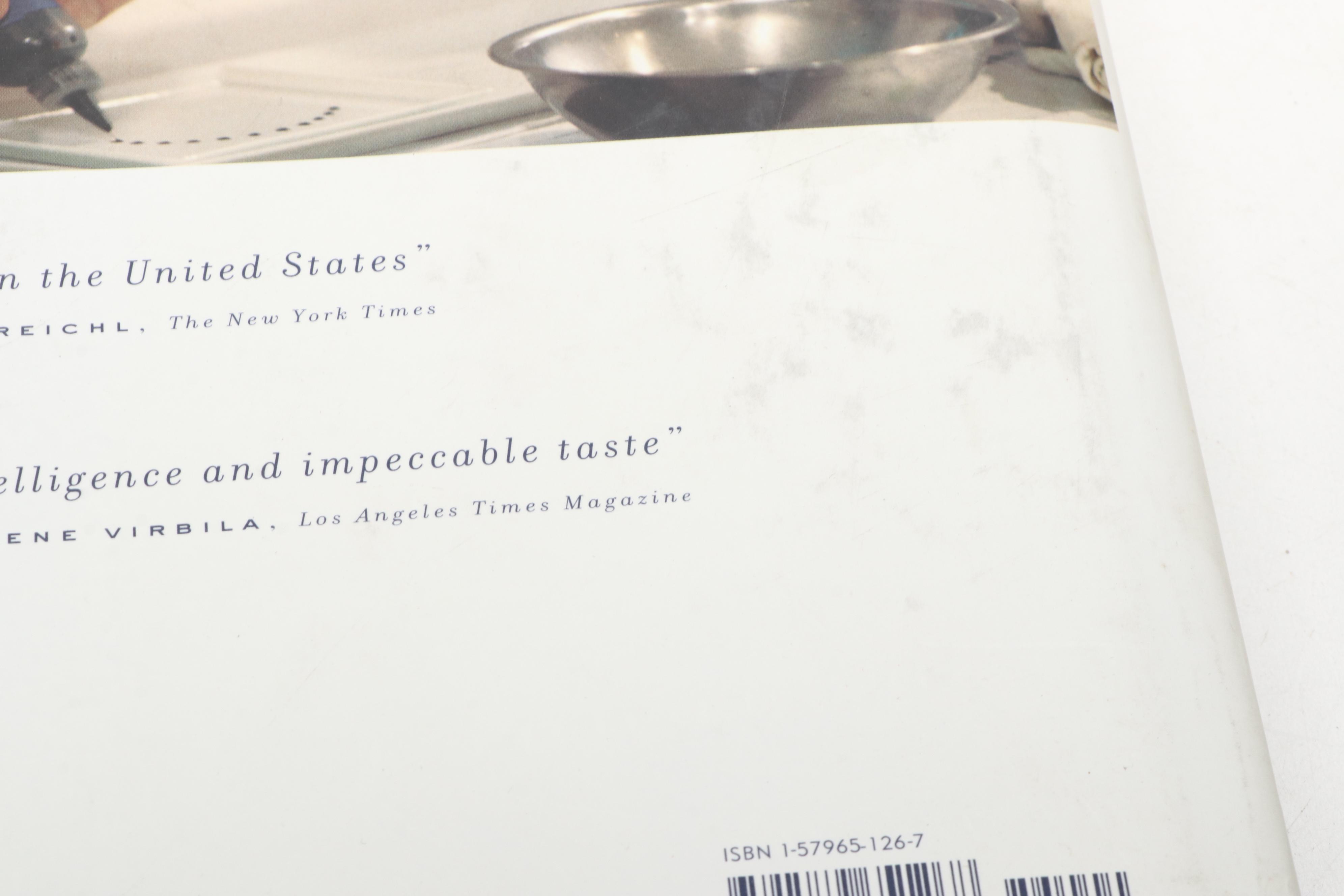 First Edition "The French Laundry Cookbook" by Thomas Keller and More Cookbooks