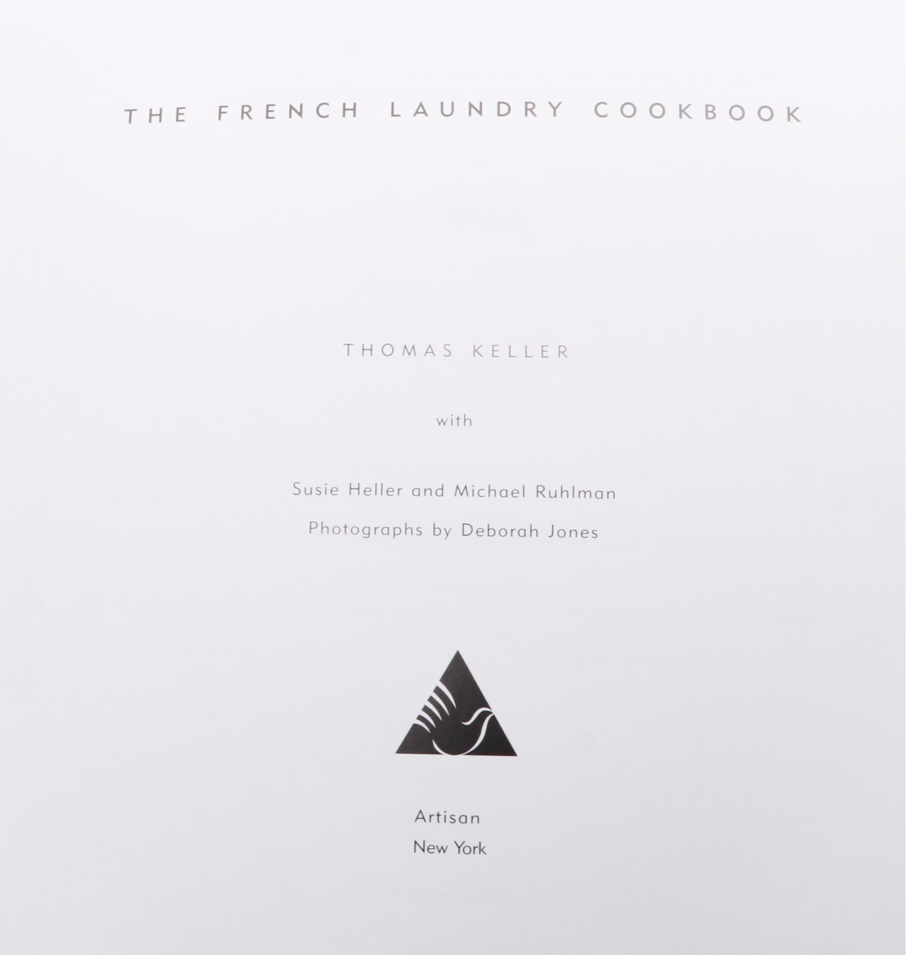 First Edition "The French Laundry Cookbook" by Thomas Keller and More Cookbooks