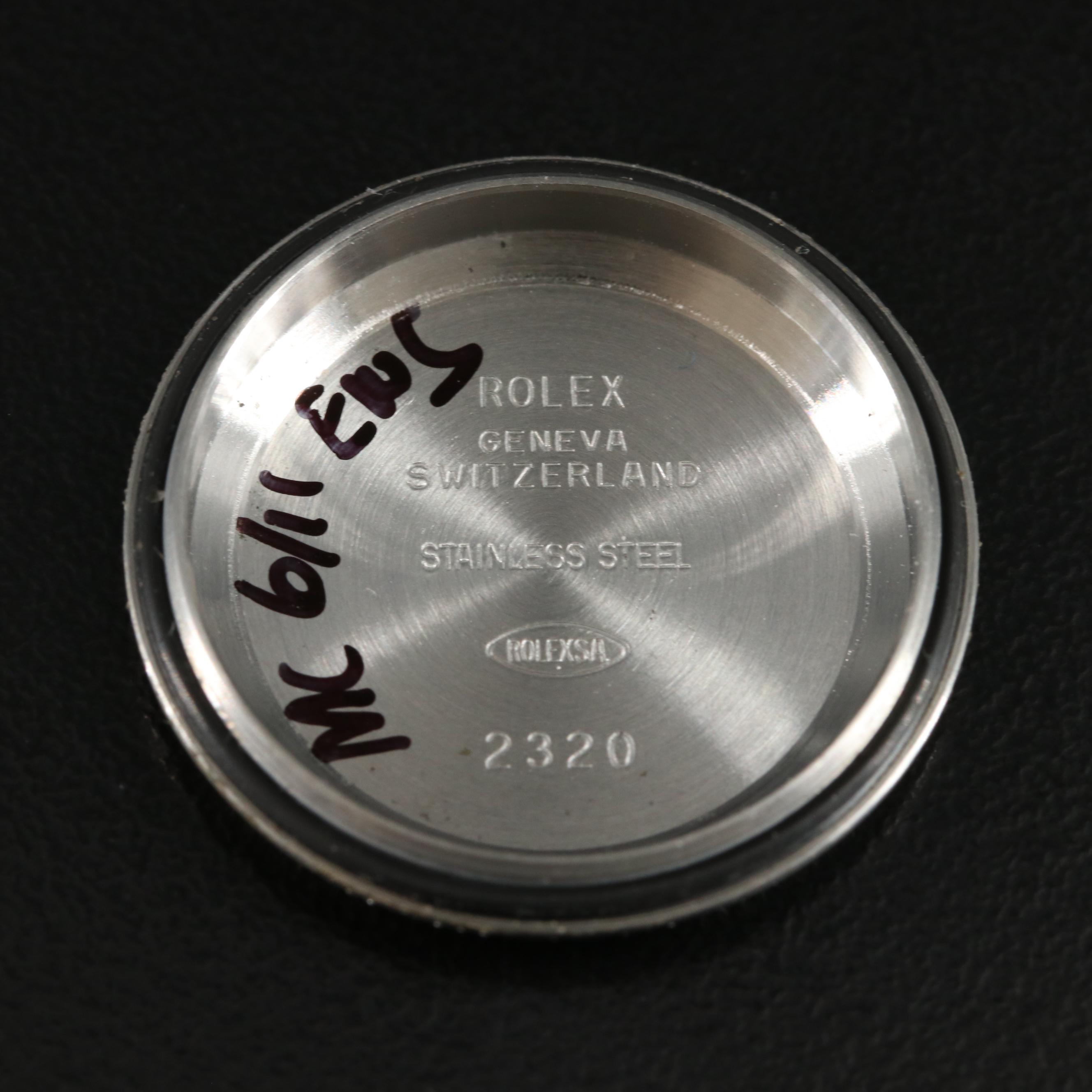 2005 Rolex Blue Factory Diamond Dial Datejust Watch