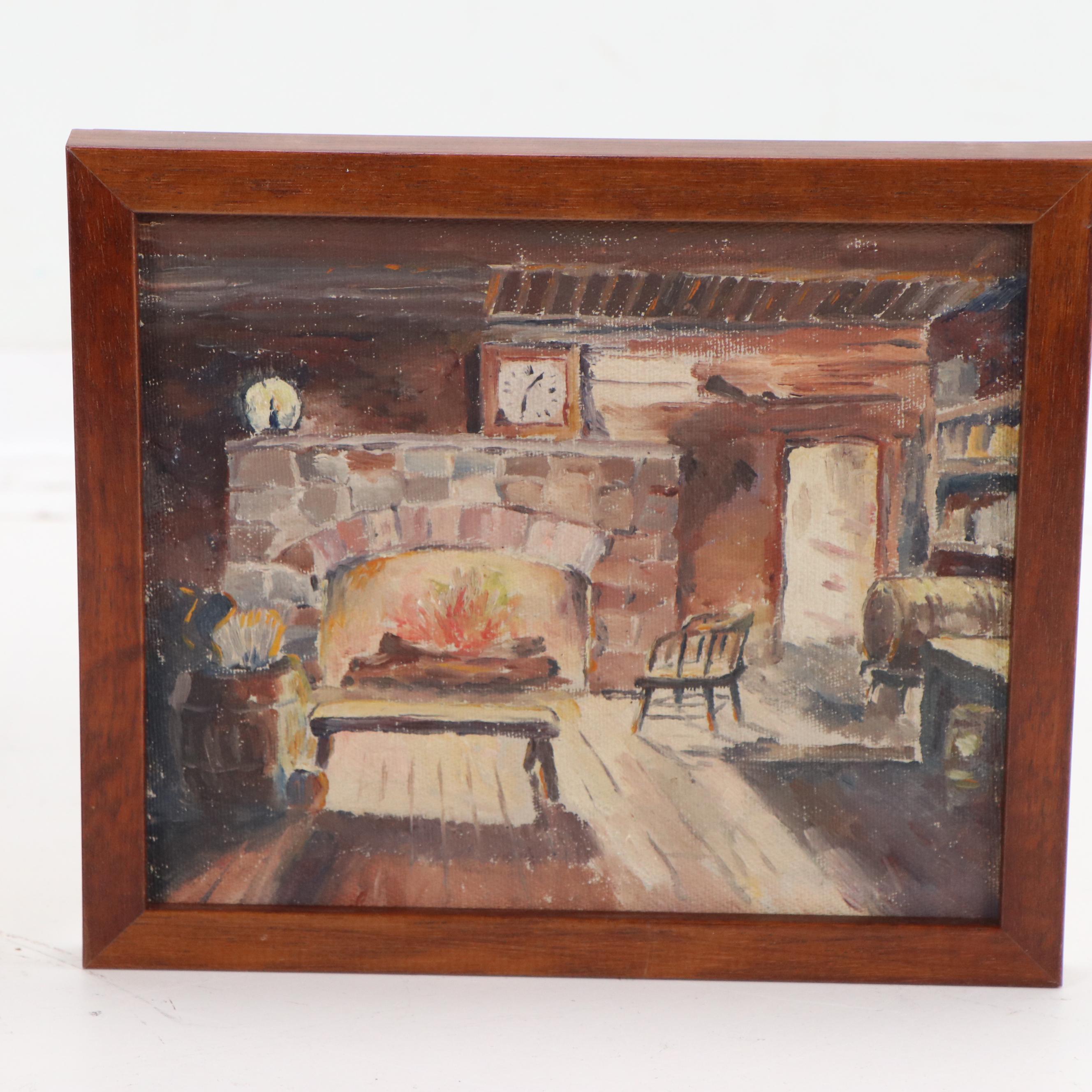 Architectural Oil Paintings of Mount Vernon