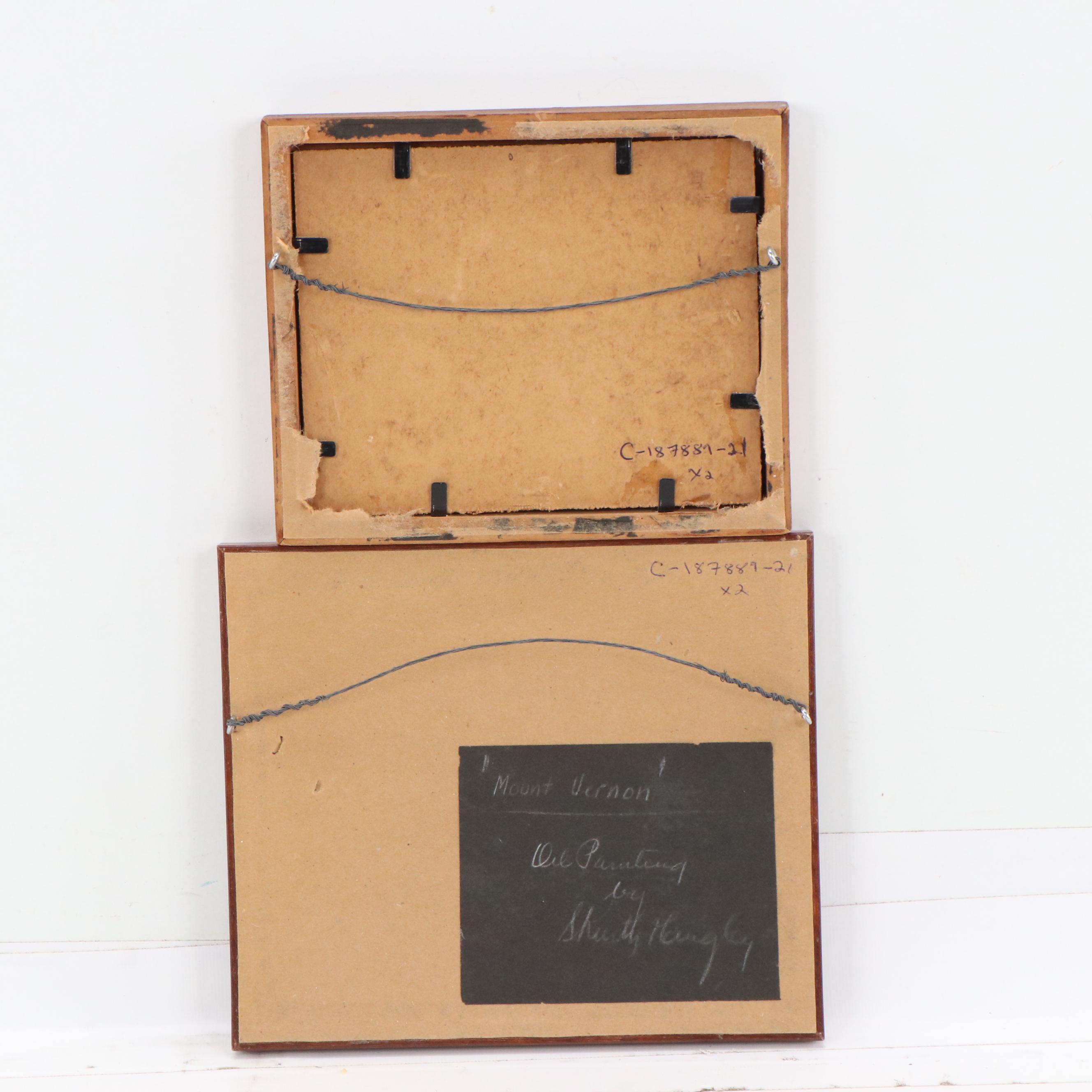 Architectural Oil Paintings of Mount Vernon