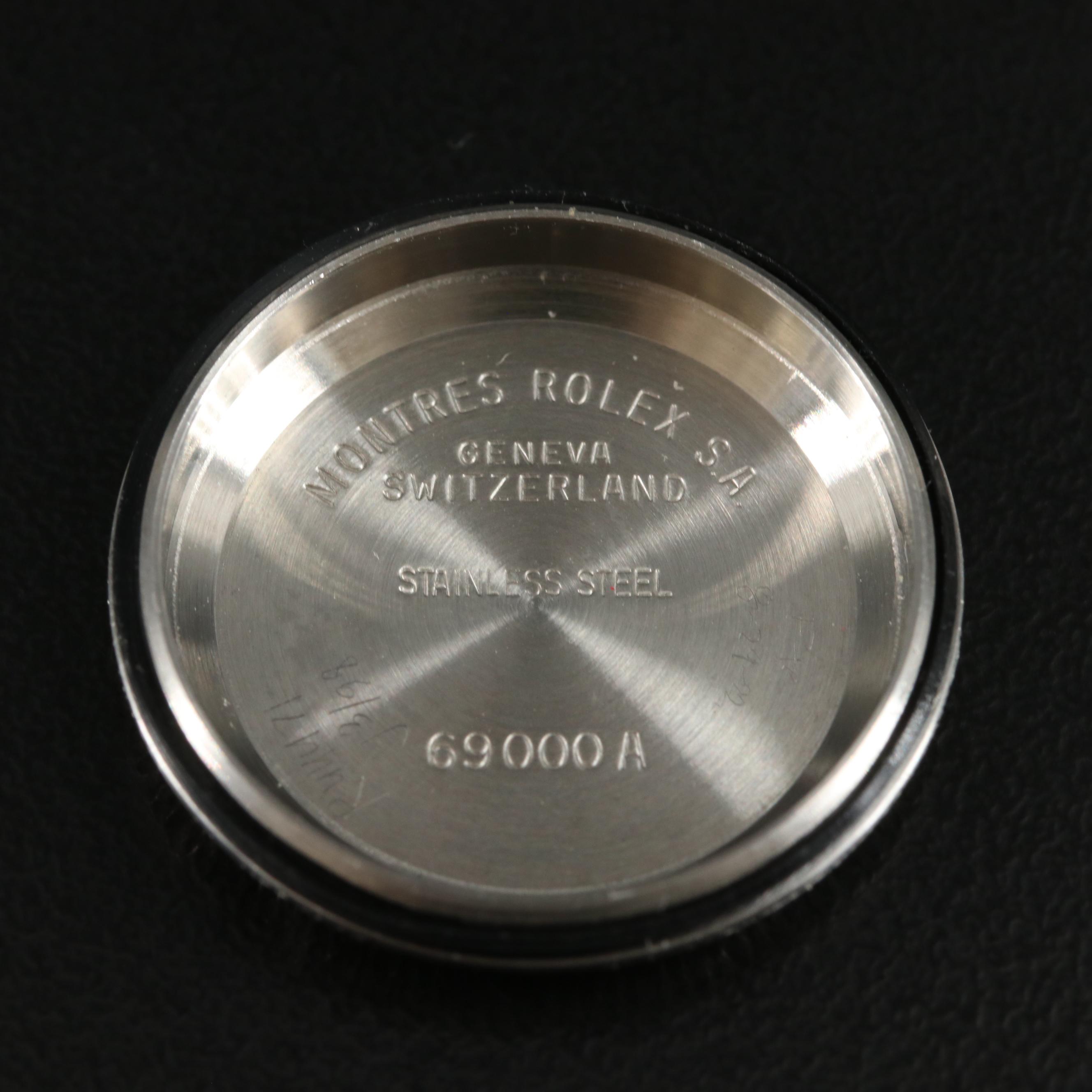 18K and Stainless Steel 1988 Rolex Datejust Diamond Watch