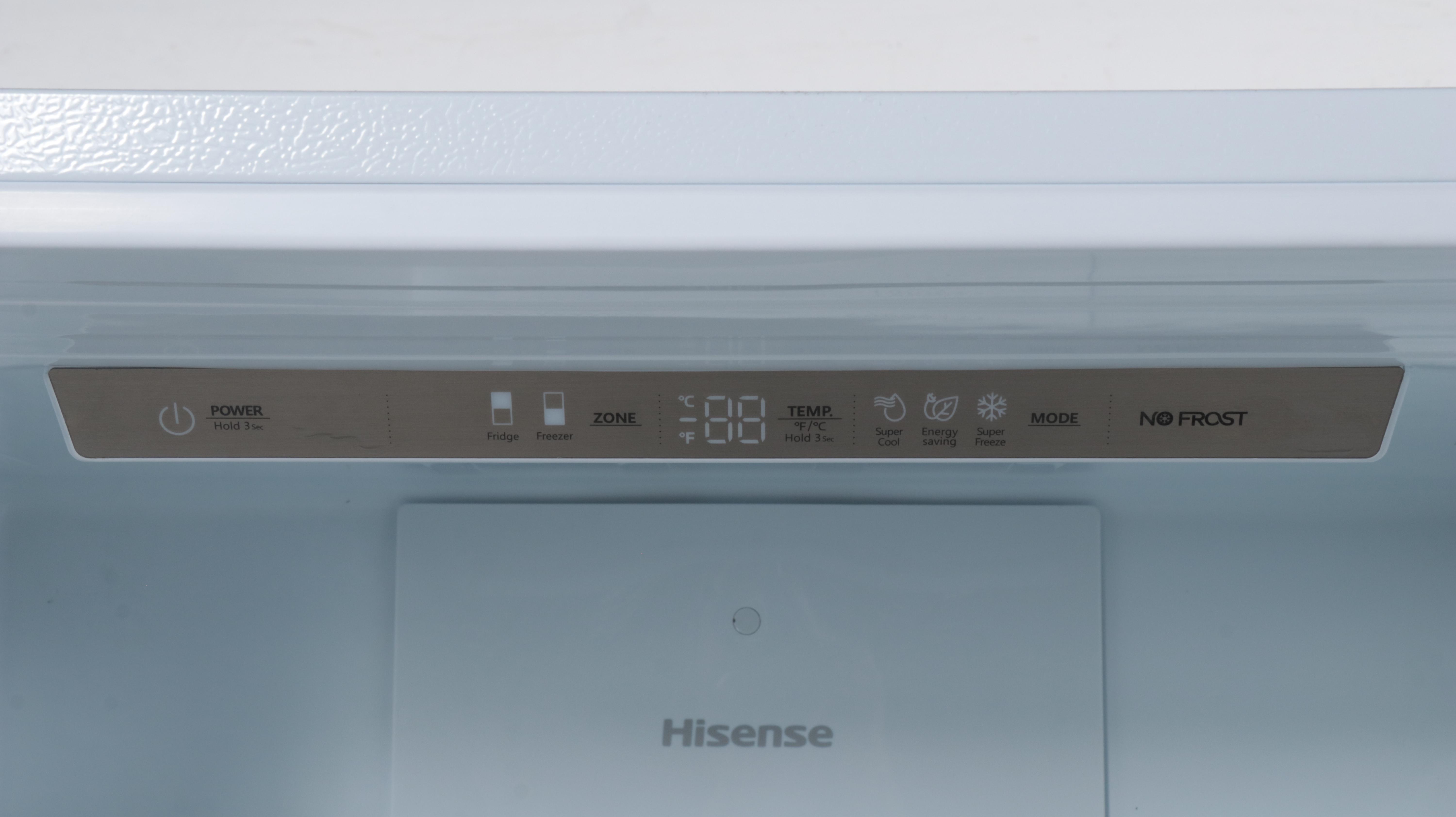 Hisense White 17.2 Cu. Ft. Counter-Depth Bottom-Freezer Refrigerator