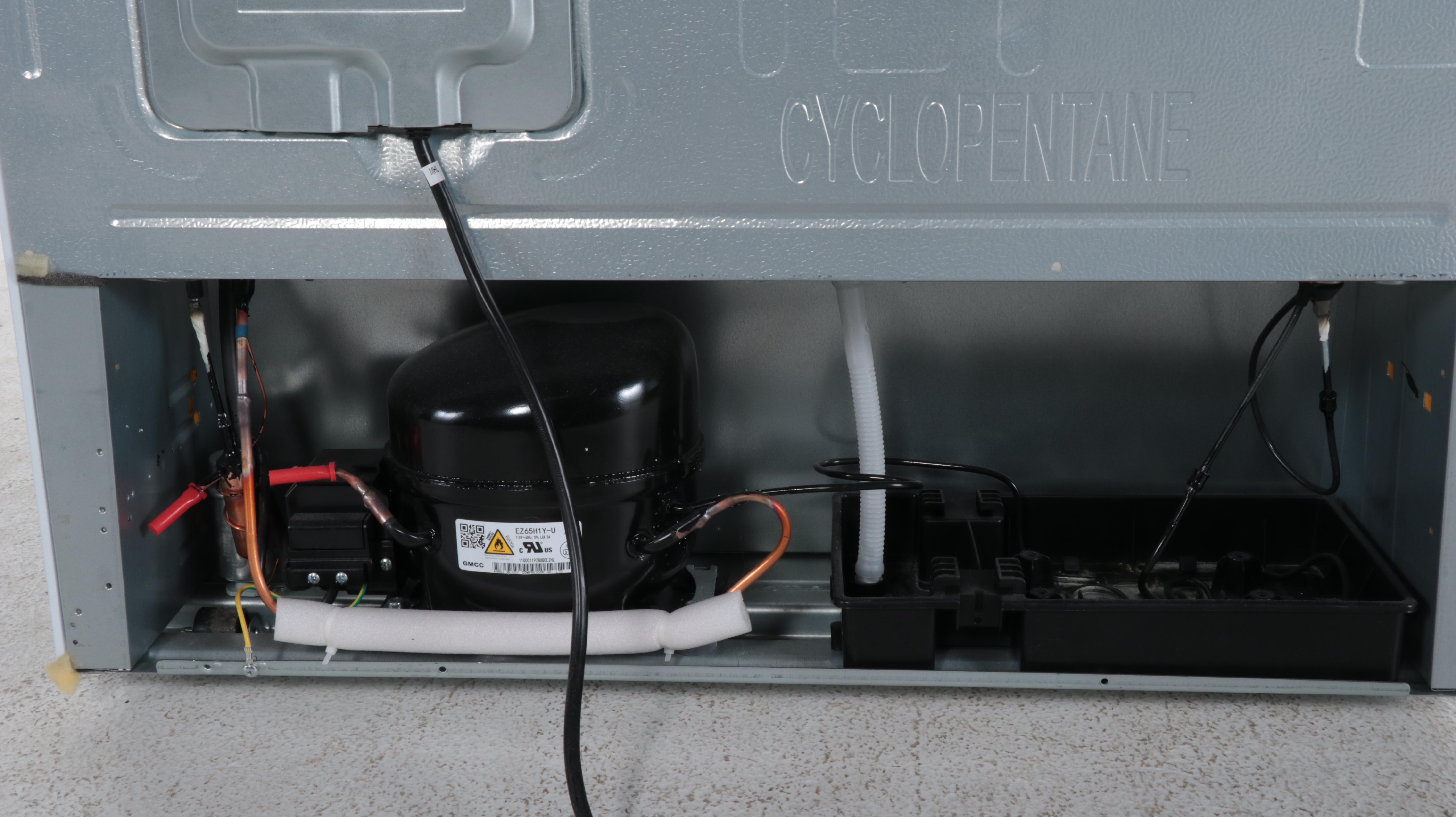 Hisense White 17.2 Cu. Ft. Counter-Depth Bottom-Freezer Refrigerator