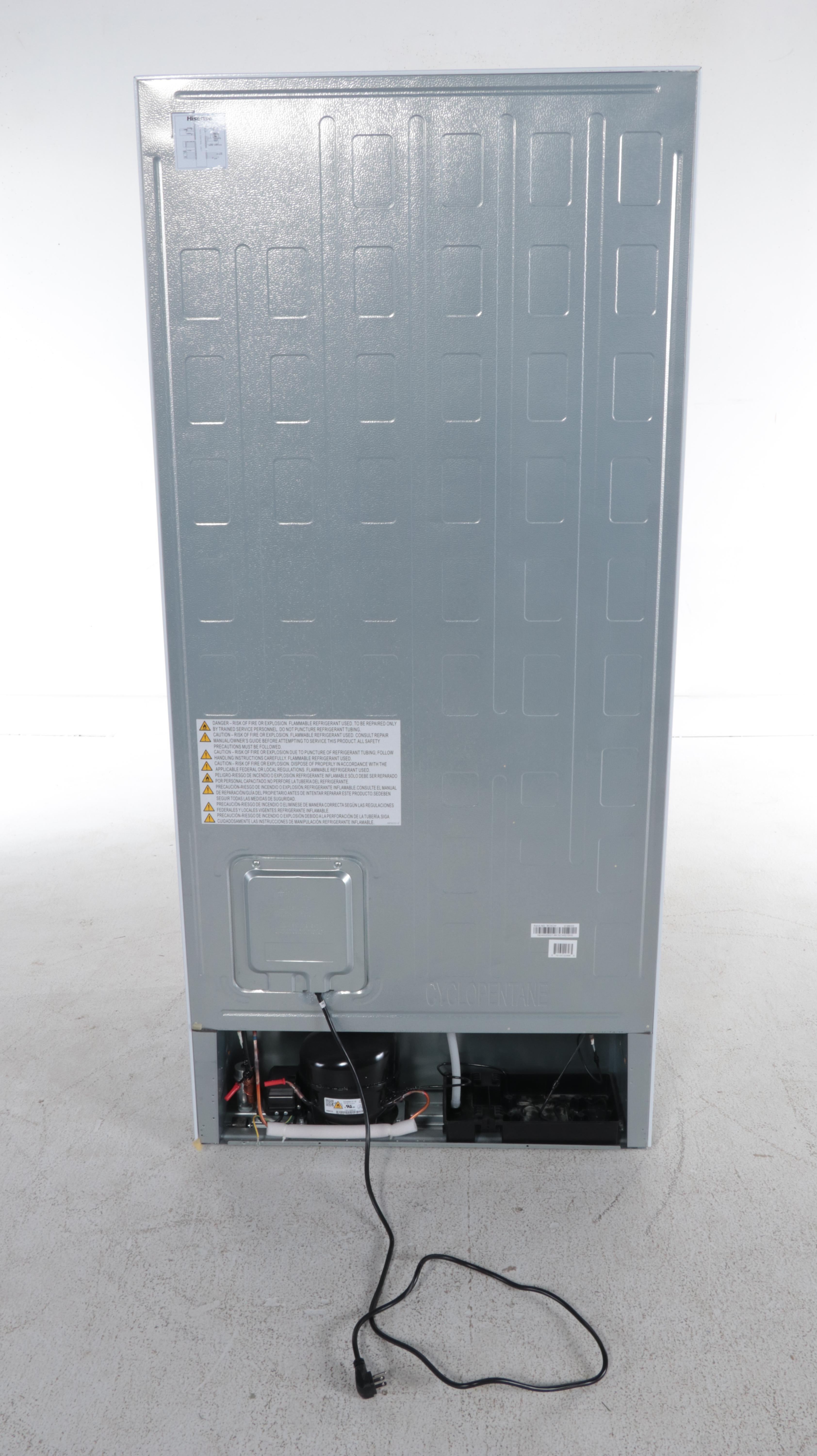 Hisense White 17.2 Cu. Ft. Counter-Depth Bottom-Freezer Refrigerator