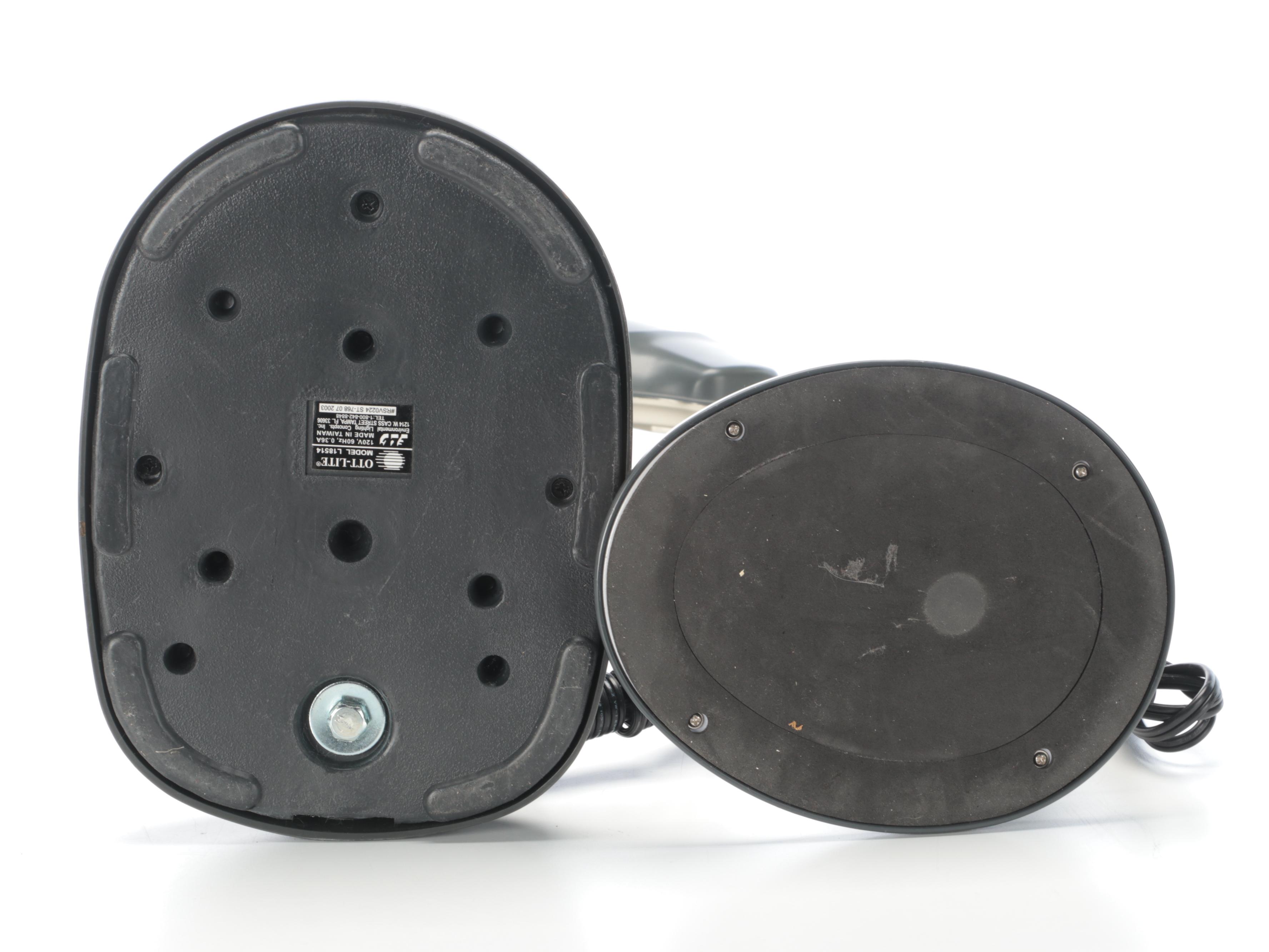 Ott-Lite Floor and Table Task Lamps