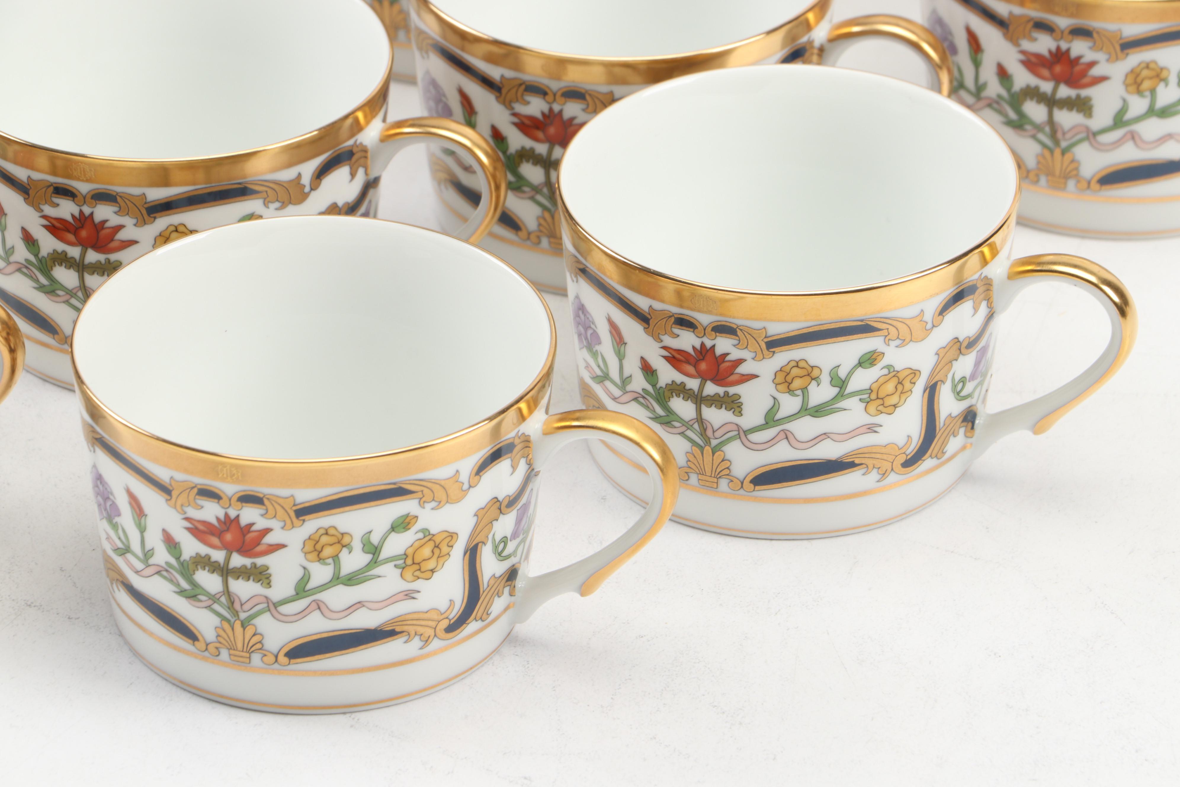 Christian Dior "Renaissance" Porcelain Dinnerware, 1990s