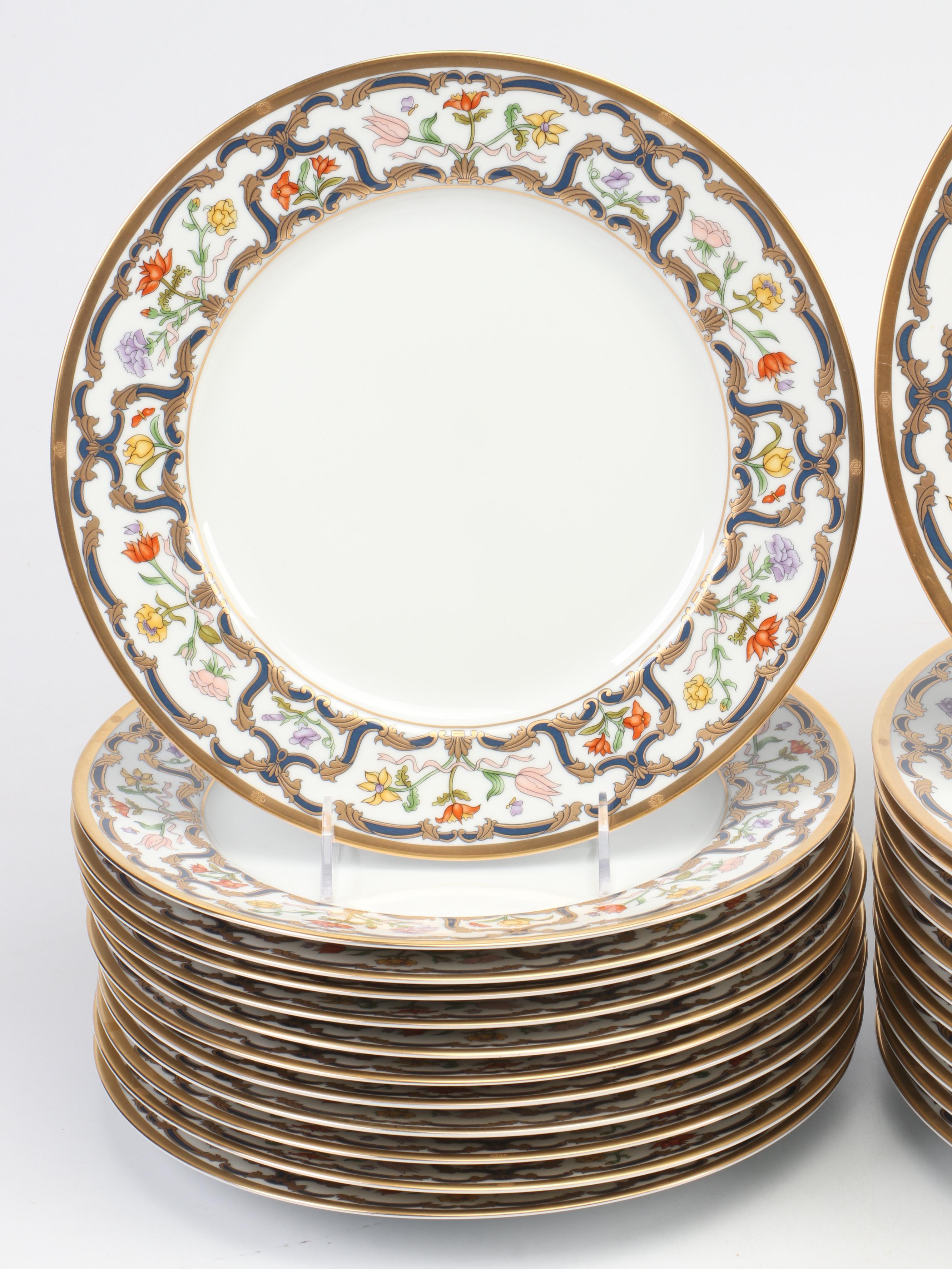Christian Dior "Renaissance" Porcelain Dinnerware, 1990s