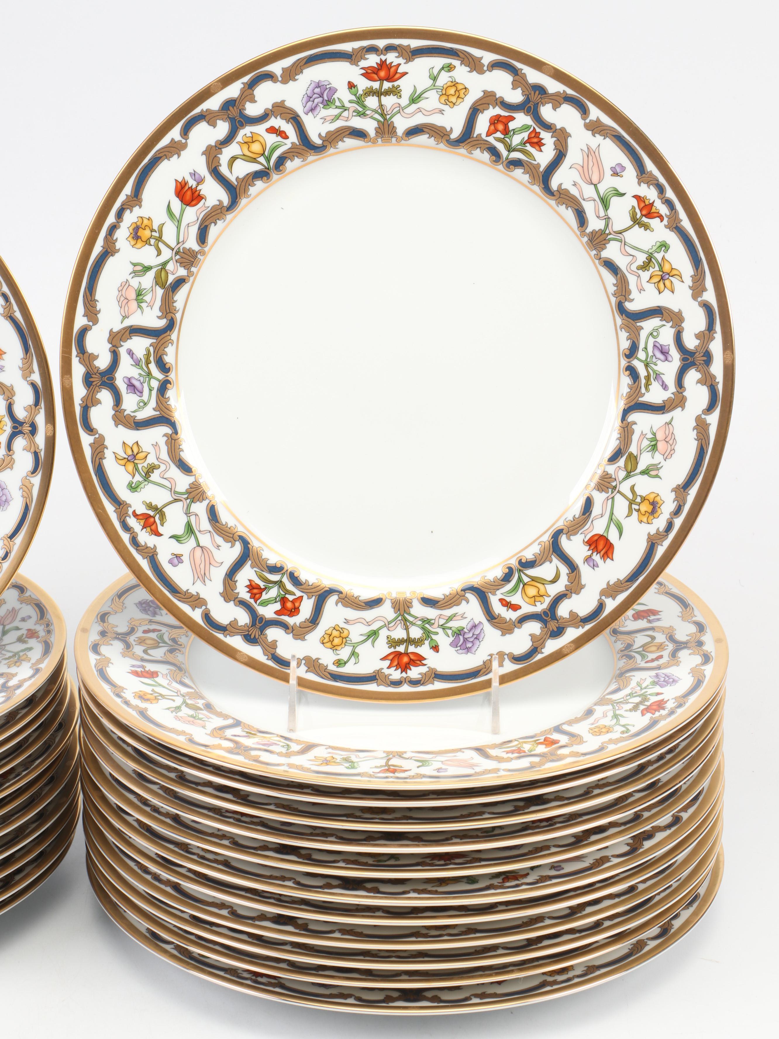 Christian Dior "Renaissance" Porcelain Dinnerware, 1990s