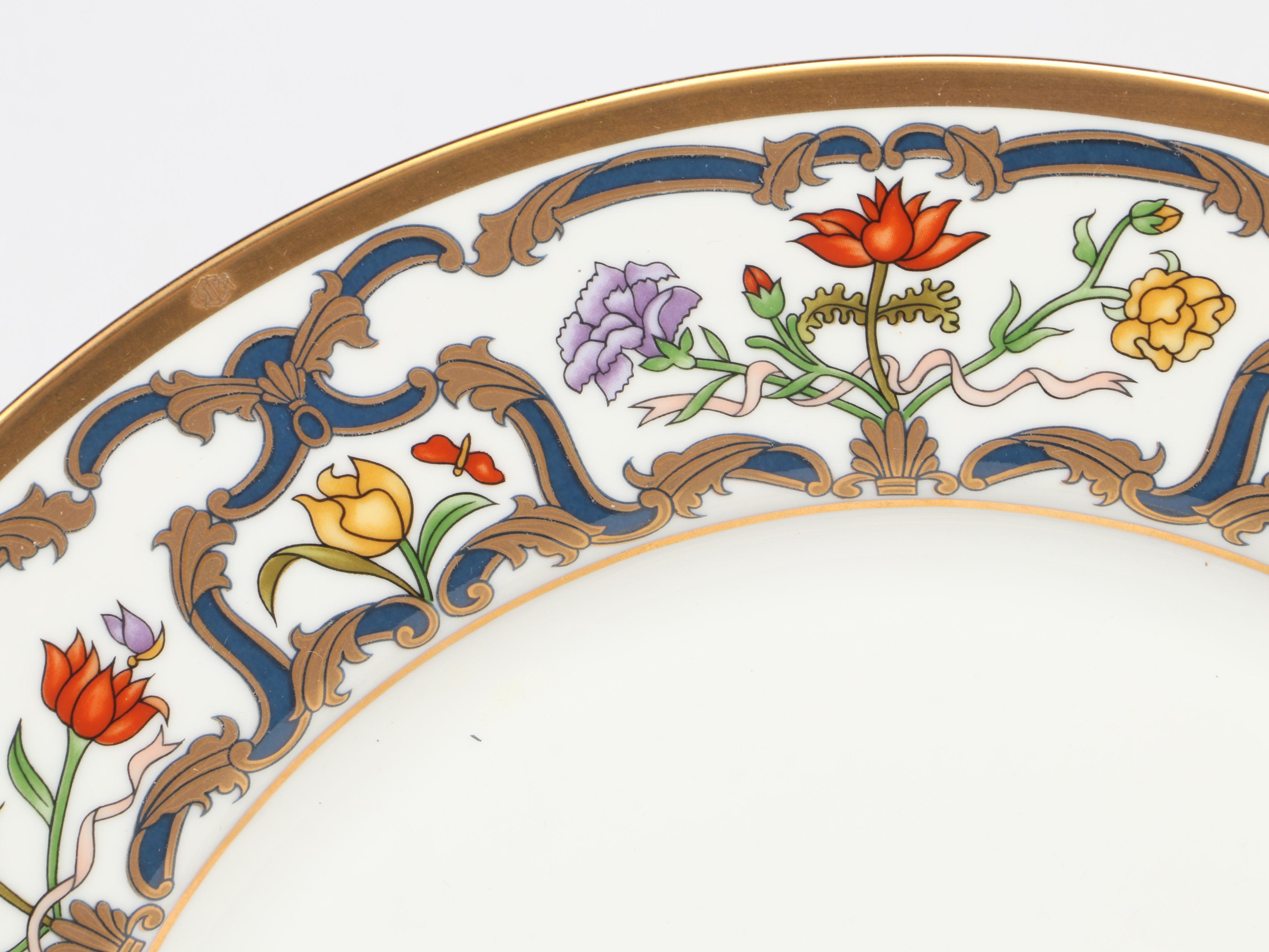 Christian Dior "Renaissance" Porcelain Dinnerware, 1990s