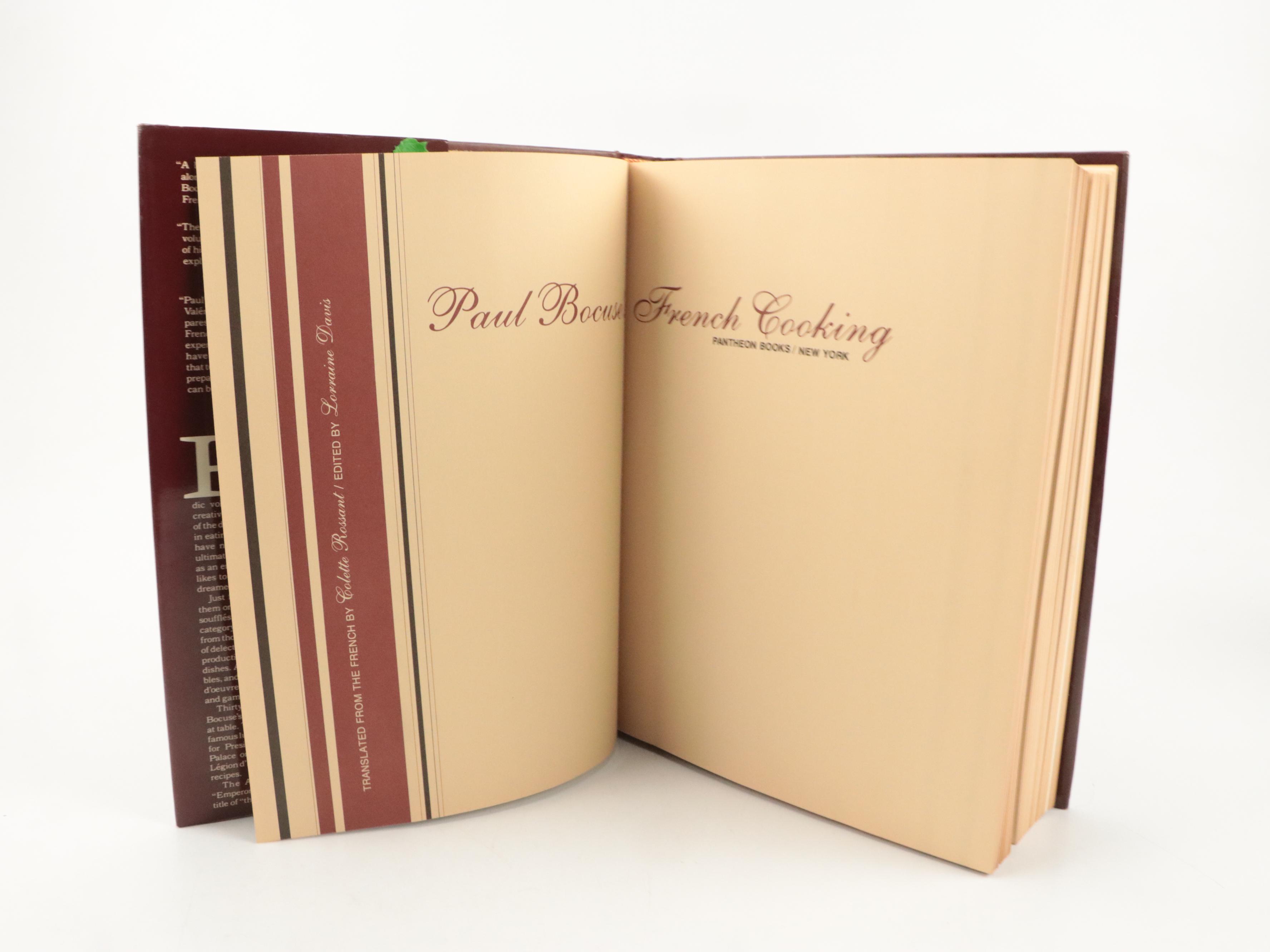 First American Edition "Paul Bocuse's French Cooking" and More French Cookbooks
