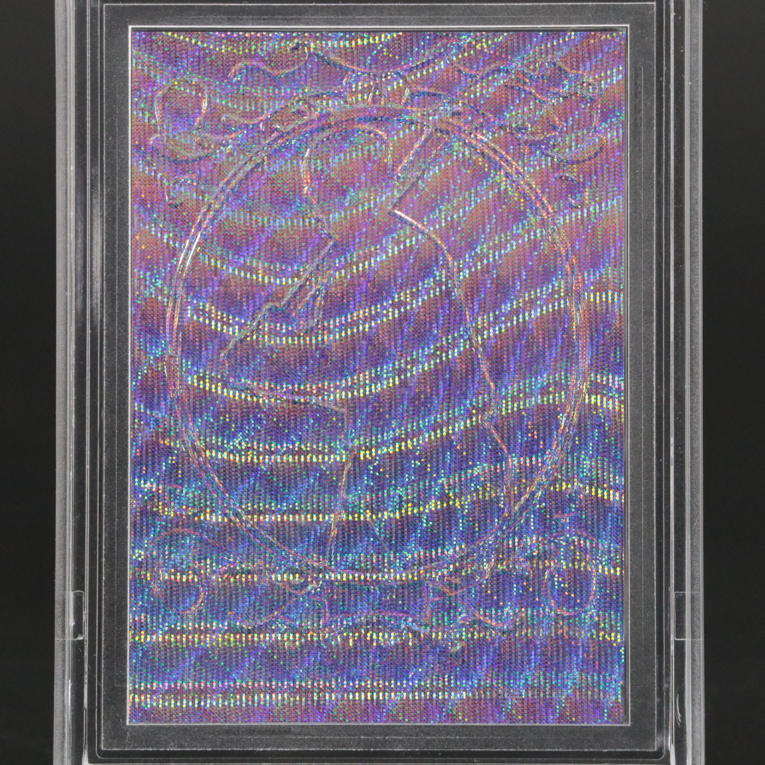 2019 Leaf Metal Babe Ruth Yankee Stadium Seat Pre-Production Proof Wave Red 1/1