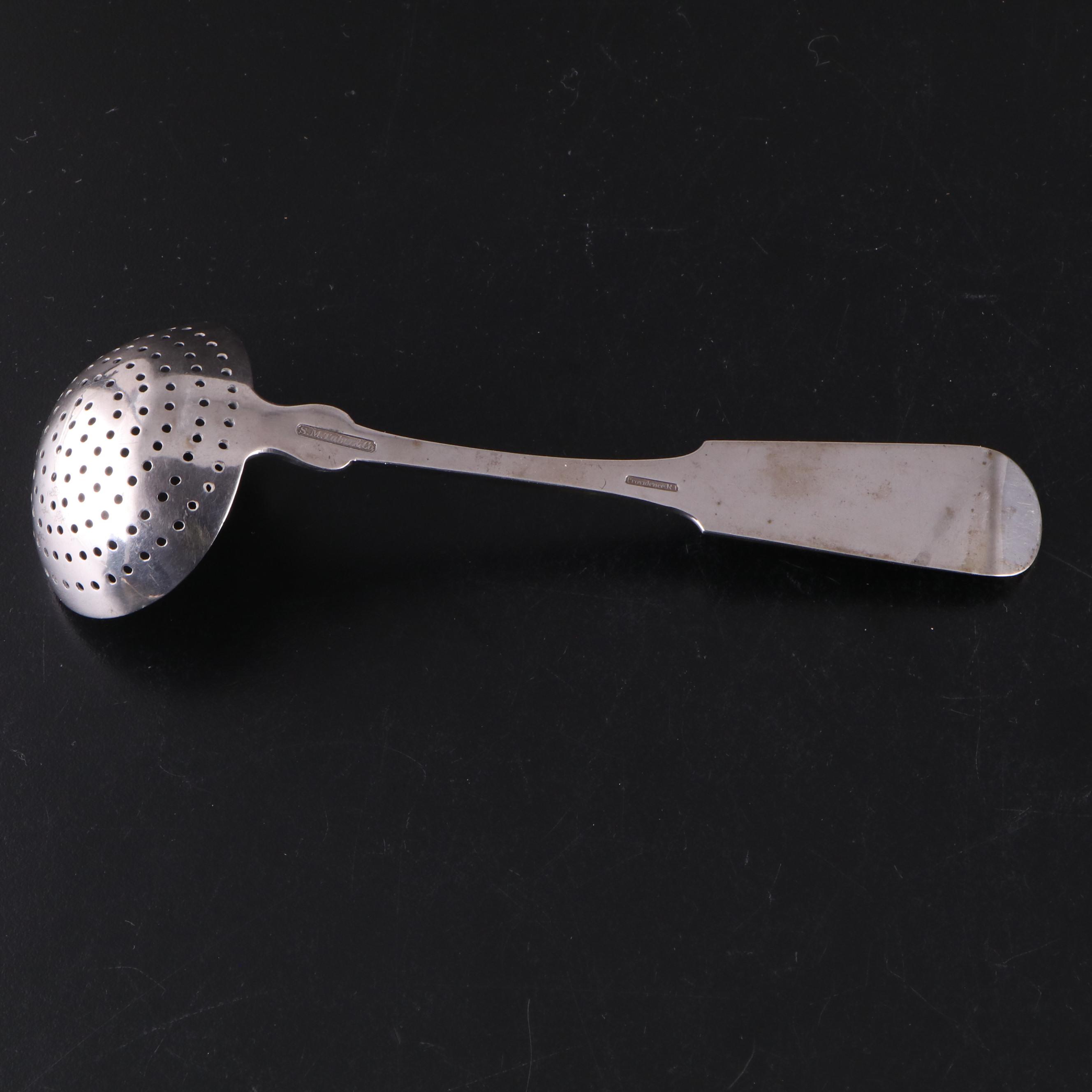 Fisher Sterling Silver Toothpick Holders with Coin Silver Tableware