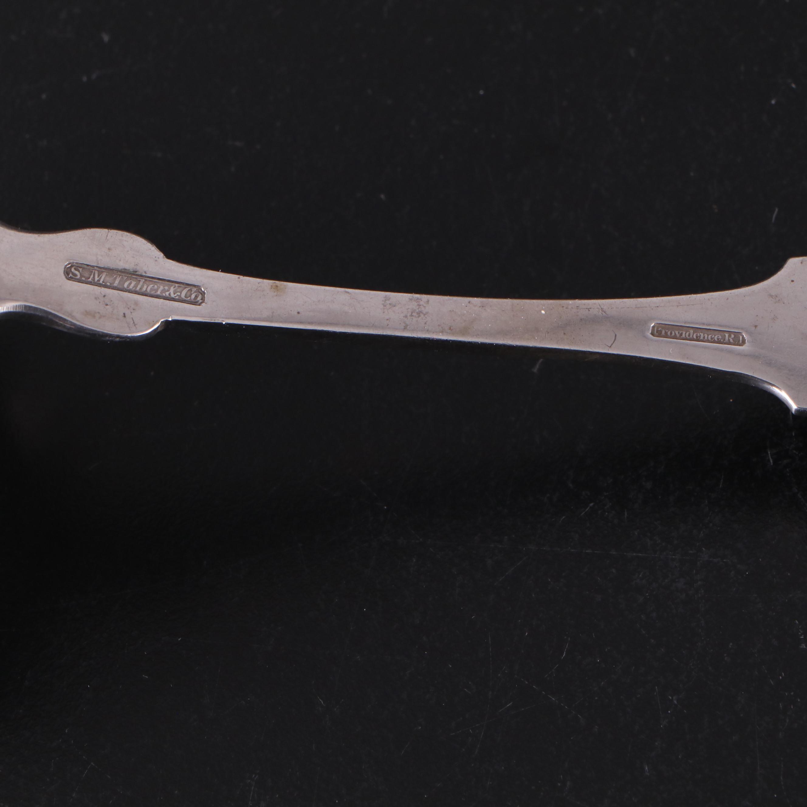 Fisher Sterling Silver Toothpick Holders with Coin Silver Tableware