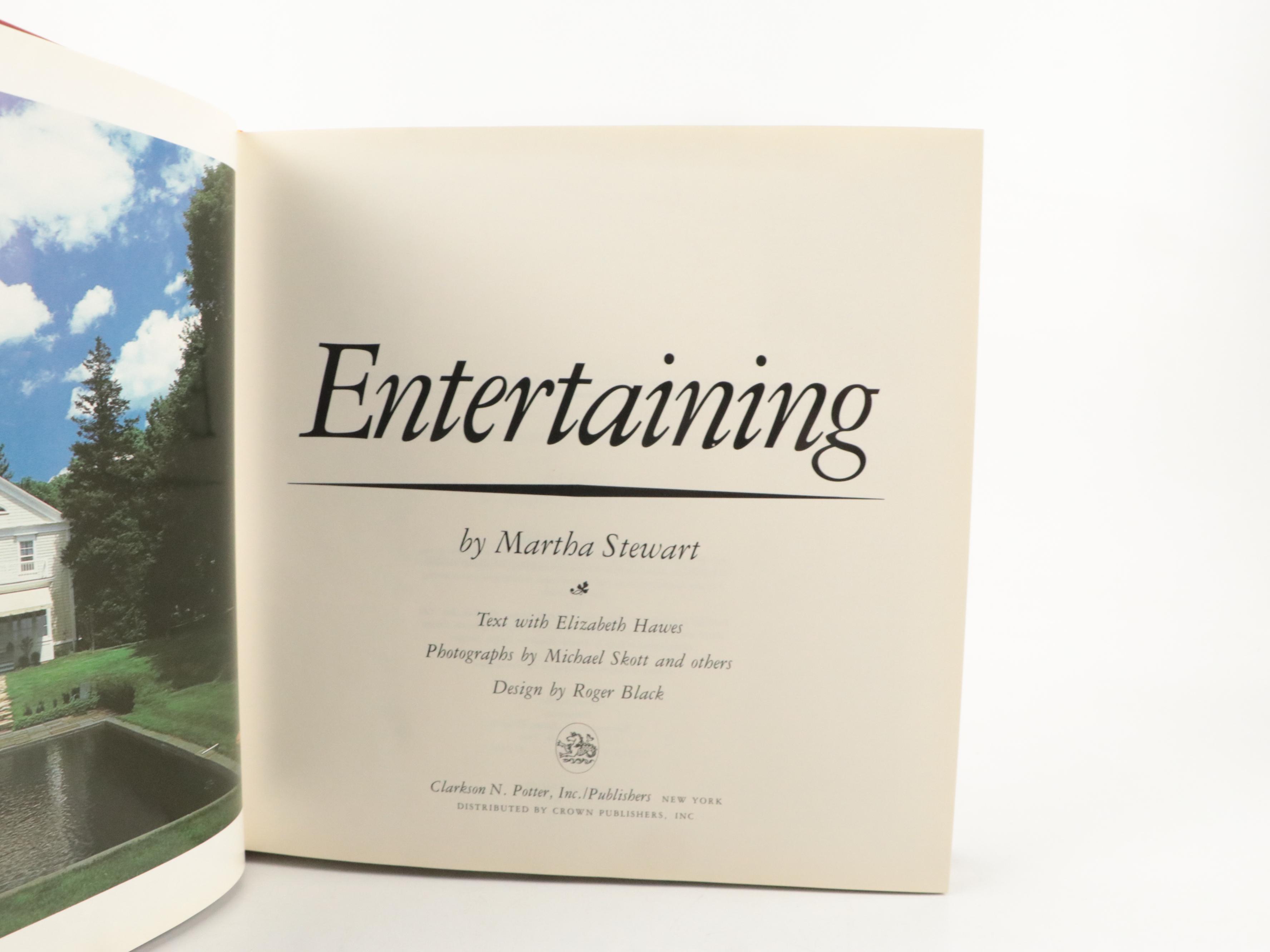 First Edition "The Martha Stewart Cookbook" with Others by Martha Stewart