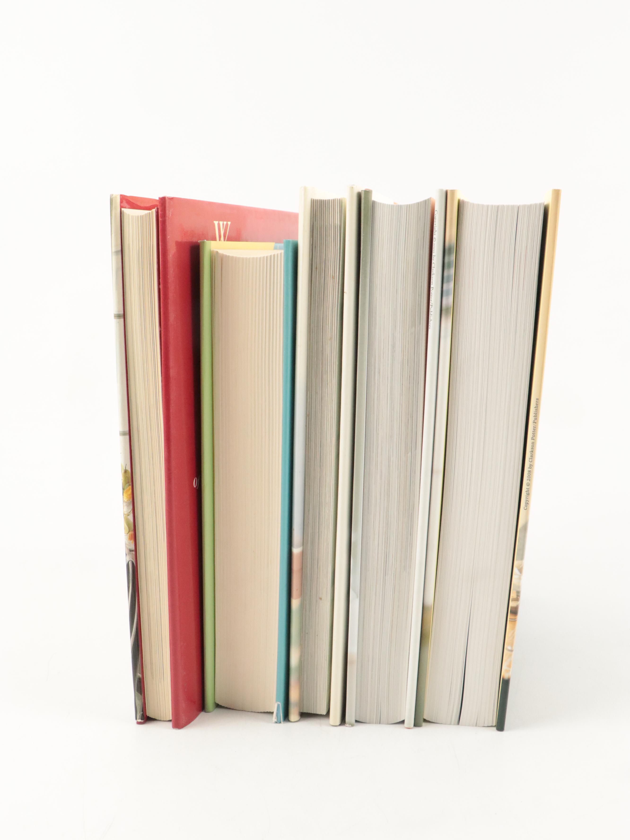 First Edition "The Martha Stewart Cookbook" with Others by Martha Stewart