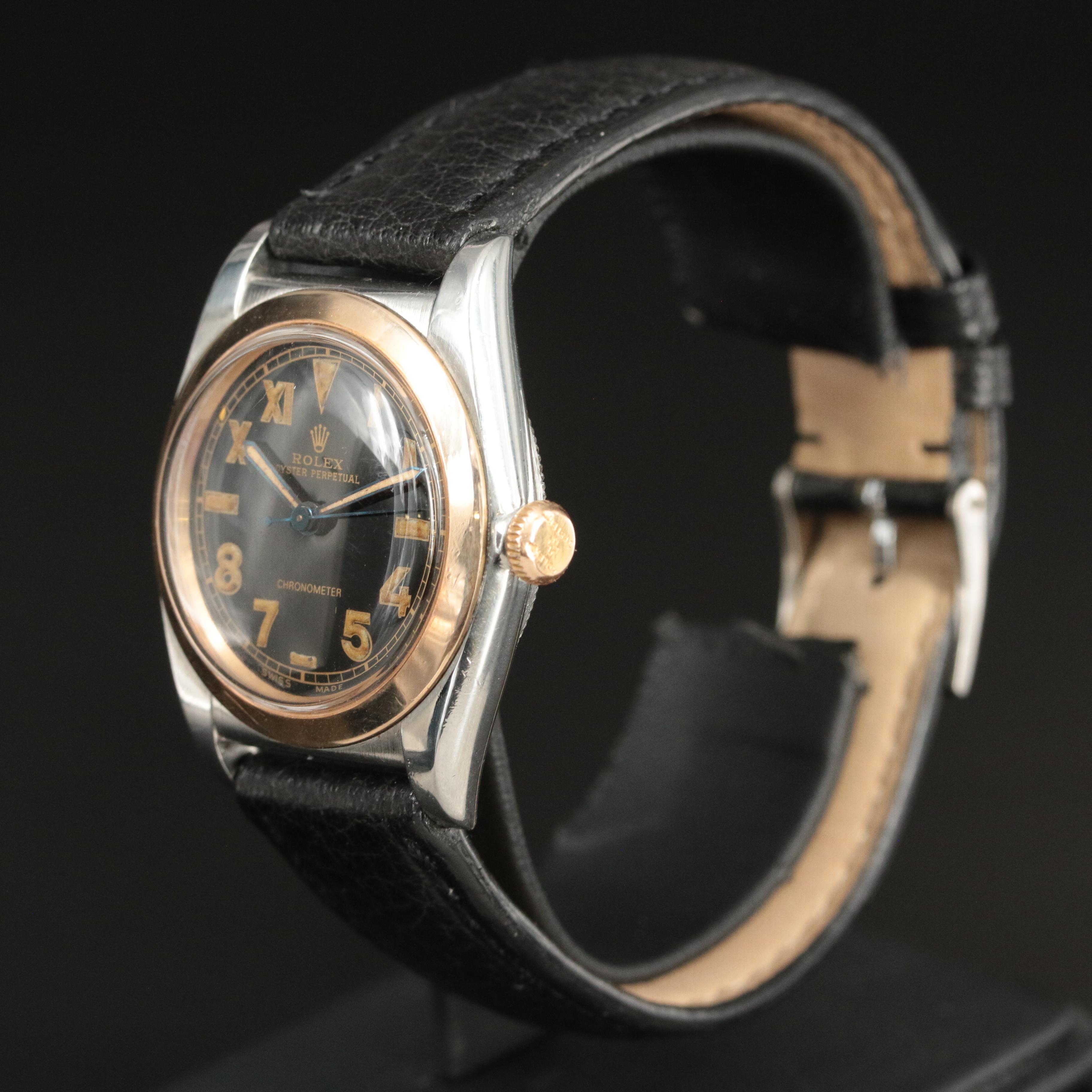 Vintage Rolex California Dial Oyster Perpetual Watch