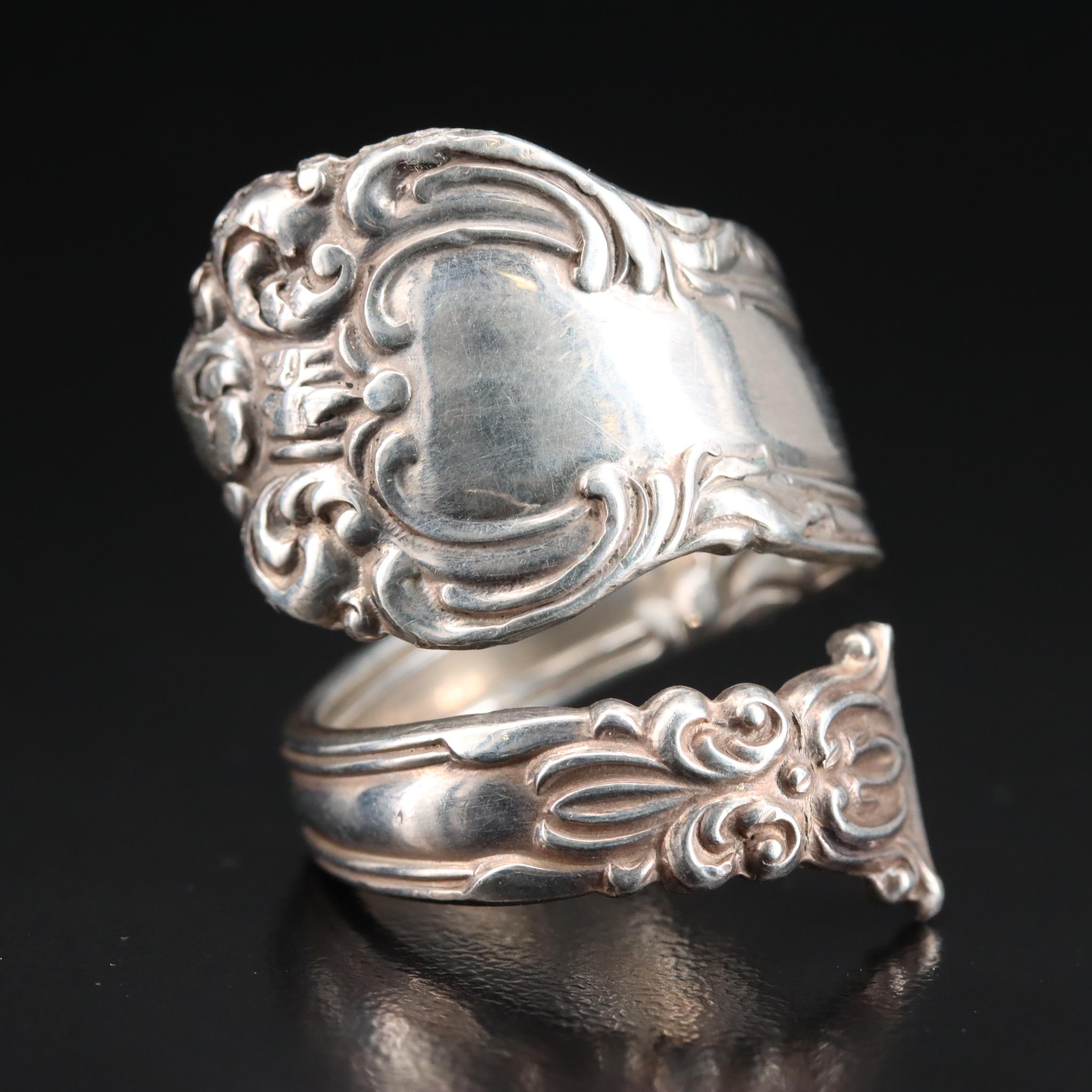 Sterling Spoon Ring