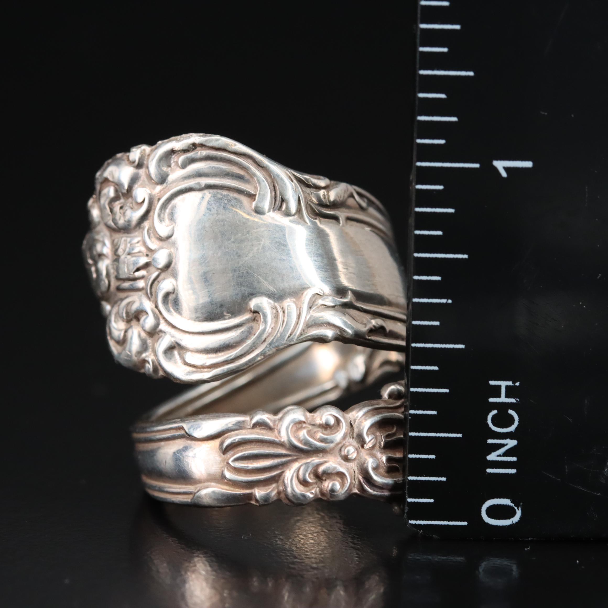 Sterling Spoon Ring