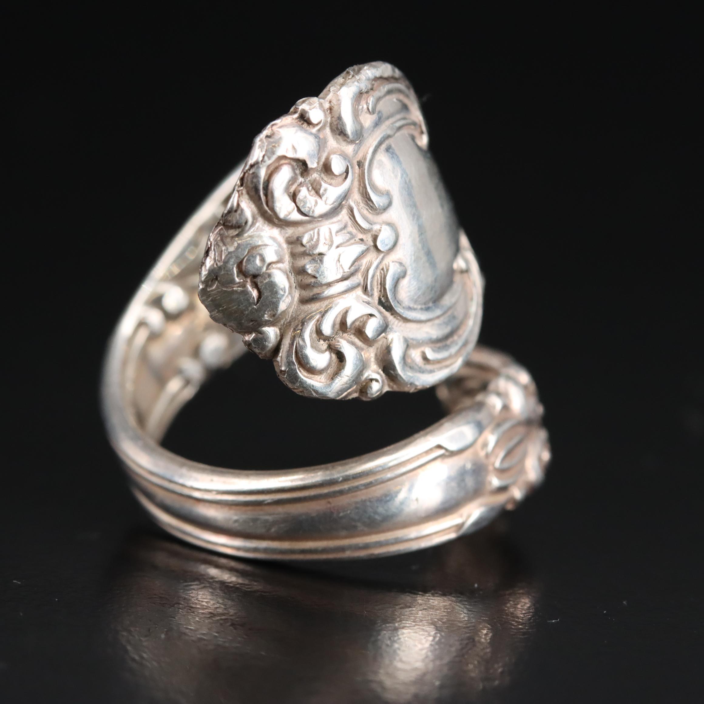 Sterling Spoon Ring