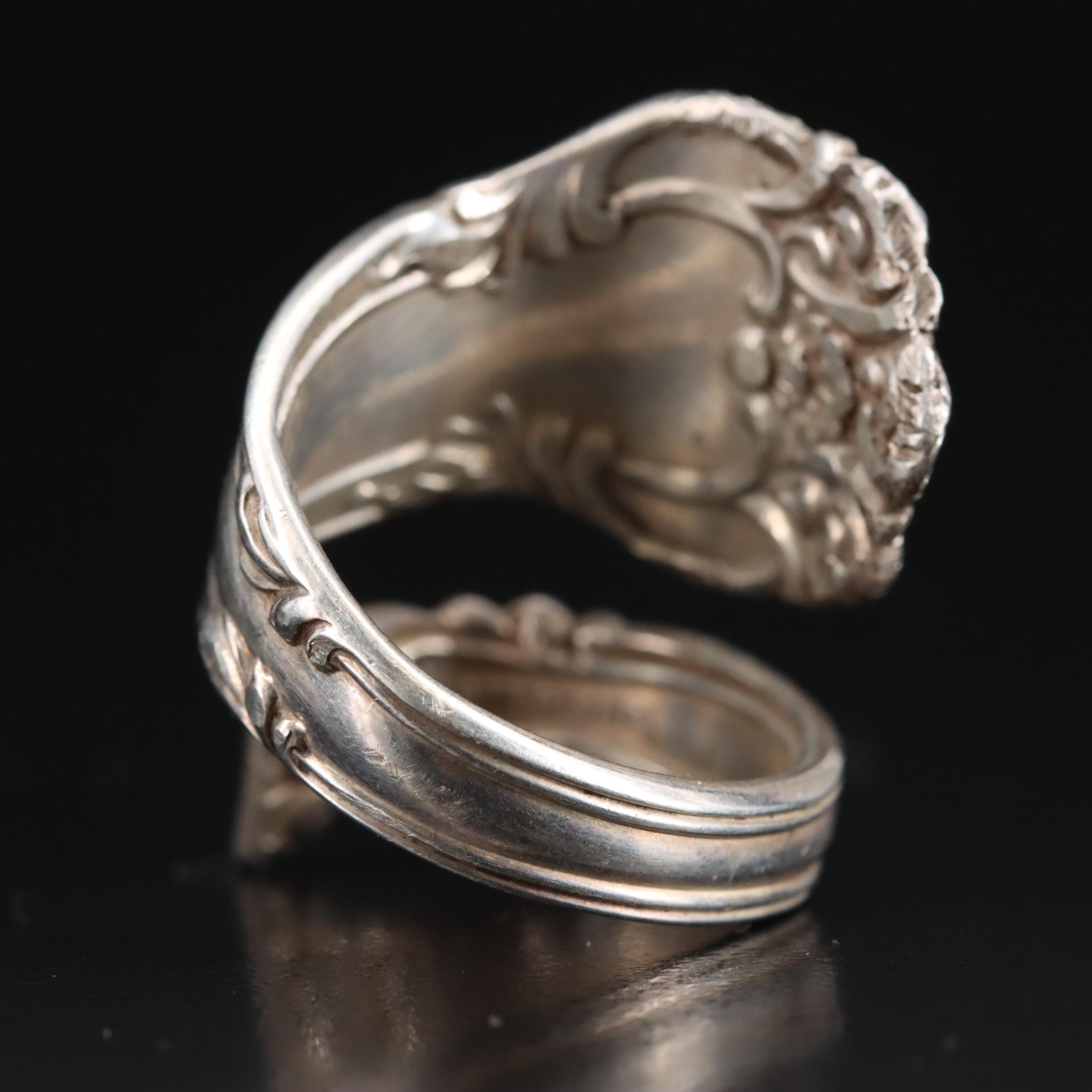 Sterling Spoon Ring
