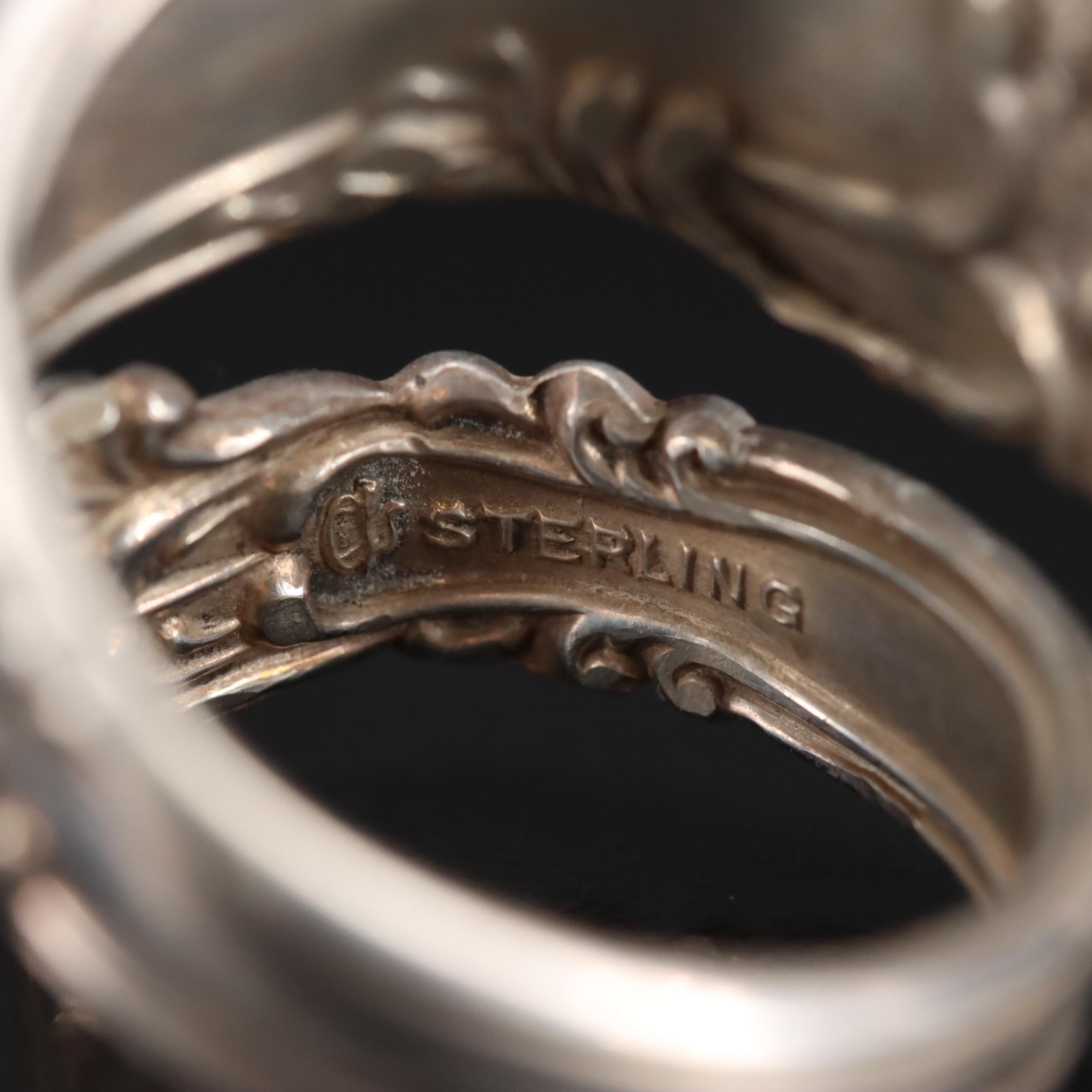 Sterling Spoon Ring