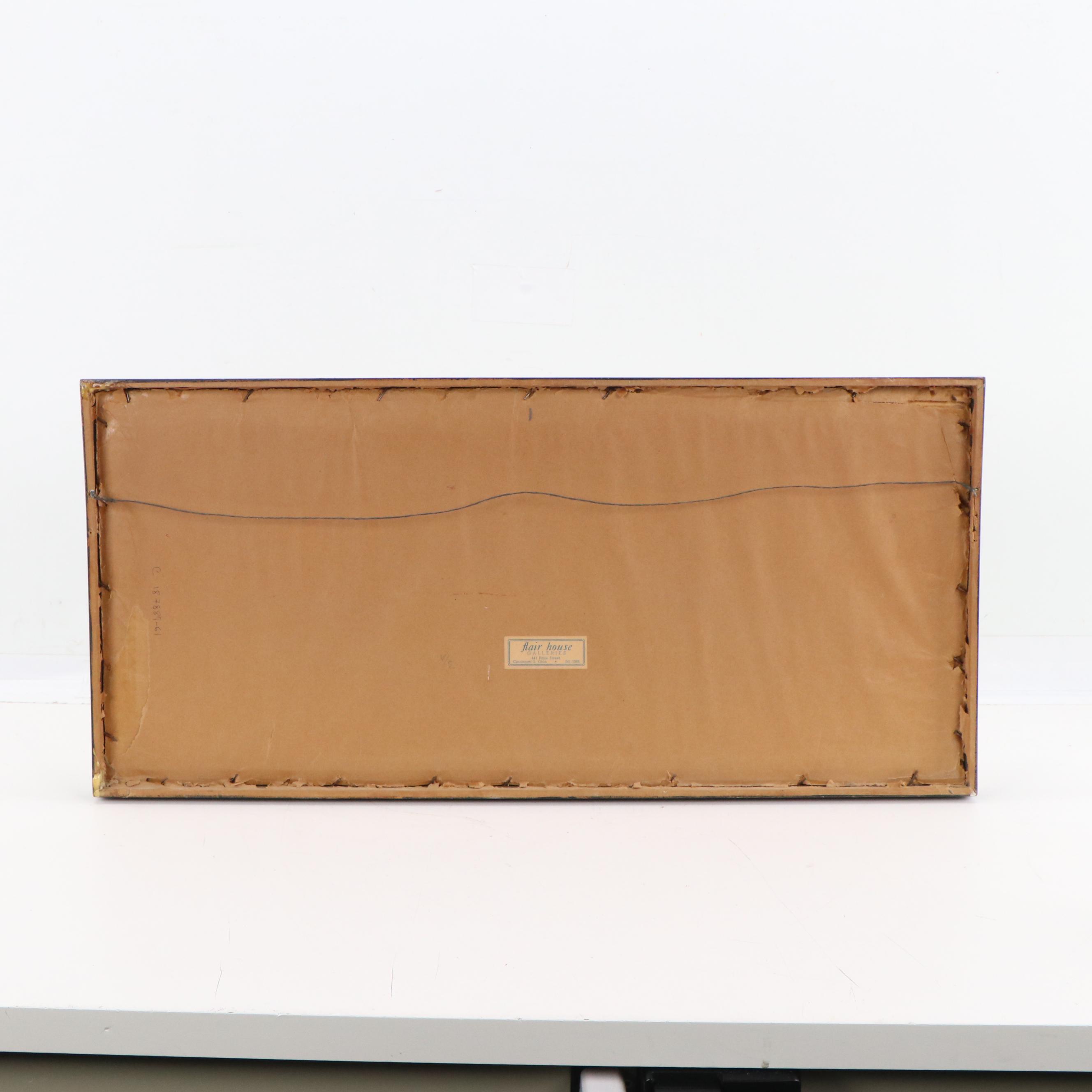 Harold Altman Etching "Conversation," Circa 1962