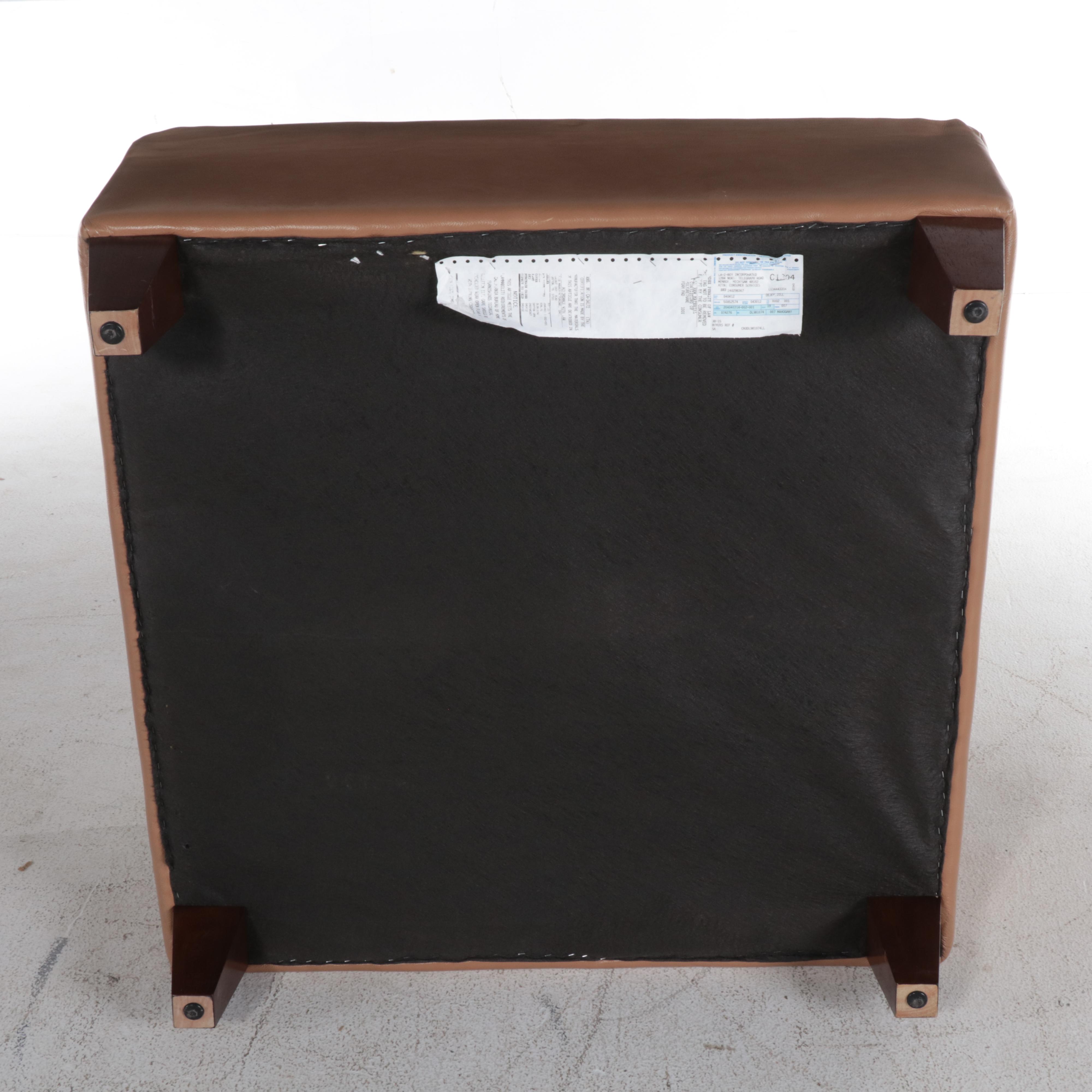 La-Z-Boy Leather Cocktail Ottoman
