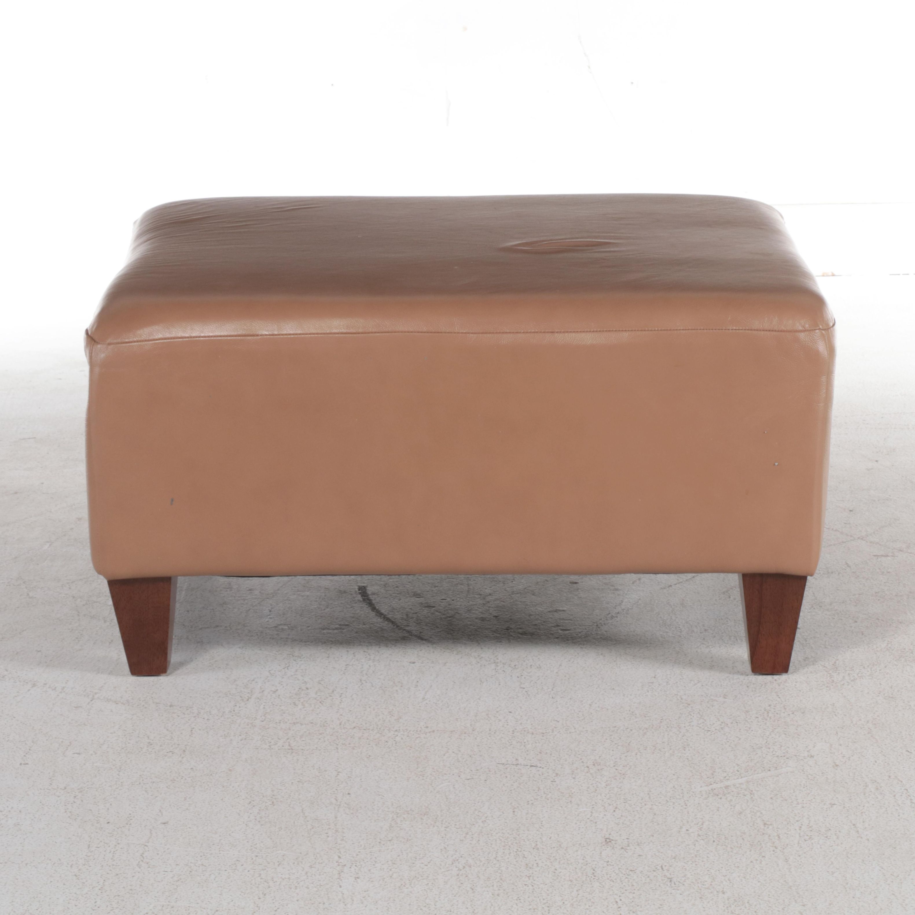 La-Z-Boy Leather Cocktail Ottoman
