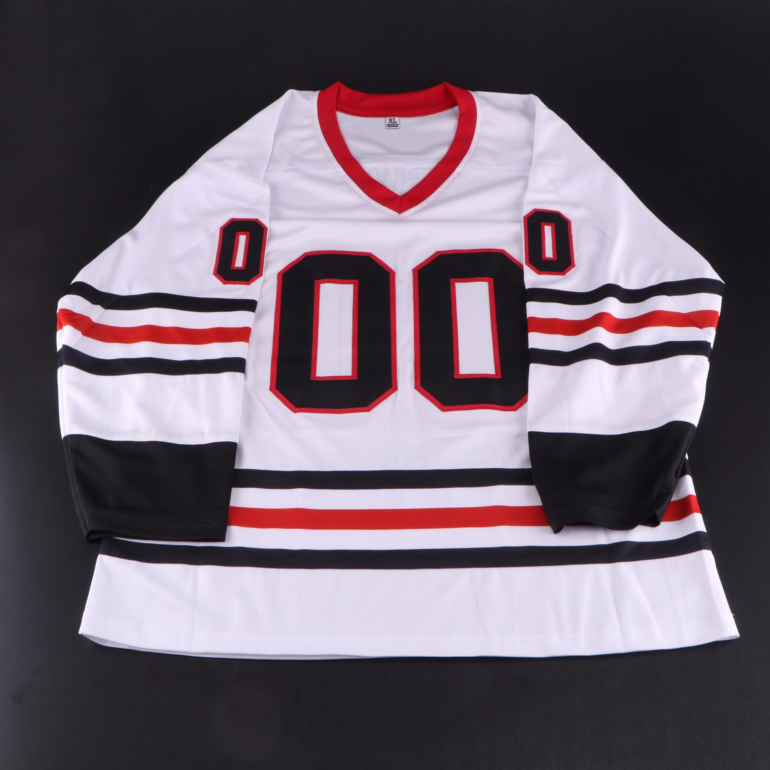 Chevy Chase Signed "Christmas Vacation" Clark Griswold Hockey Jersey