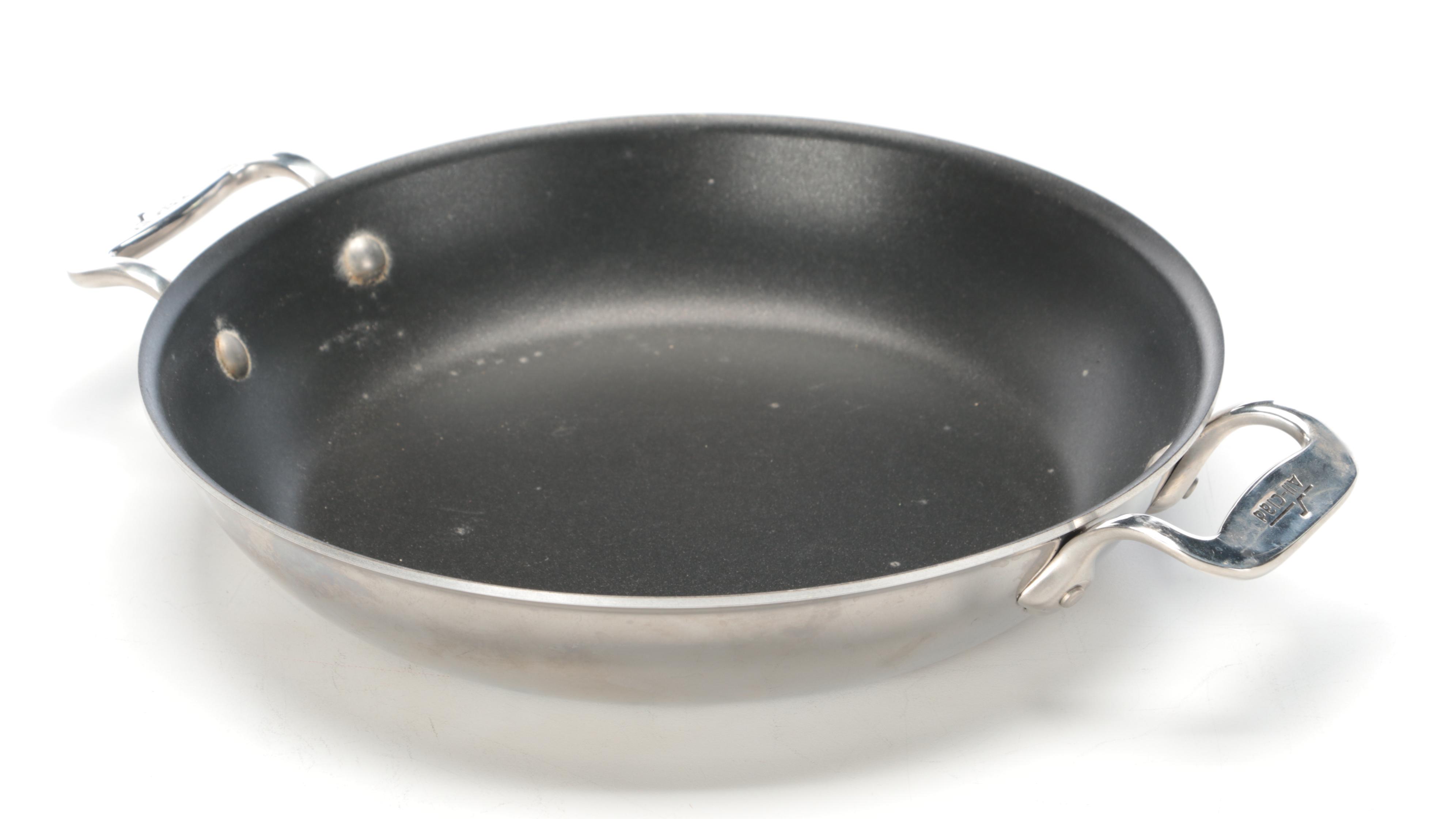 All-Clad Pots and Pans with Asparagus and Other Steamer Inserts
