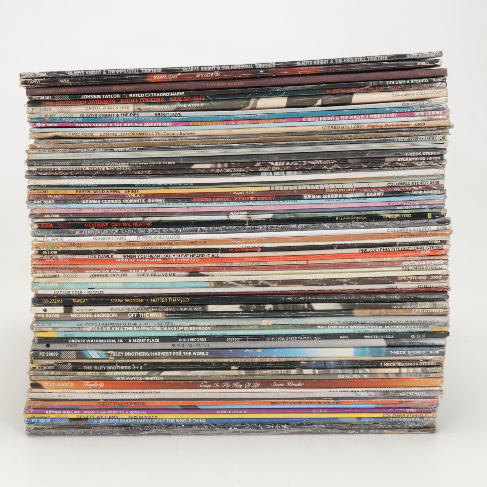 Stevie Wonder, Marvin Gaye, Aretha Franklin, and More Vinyl Records