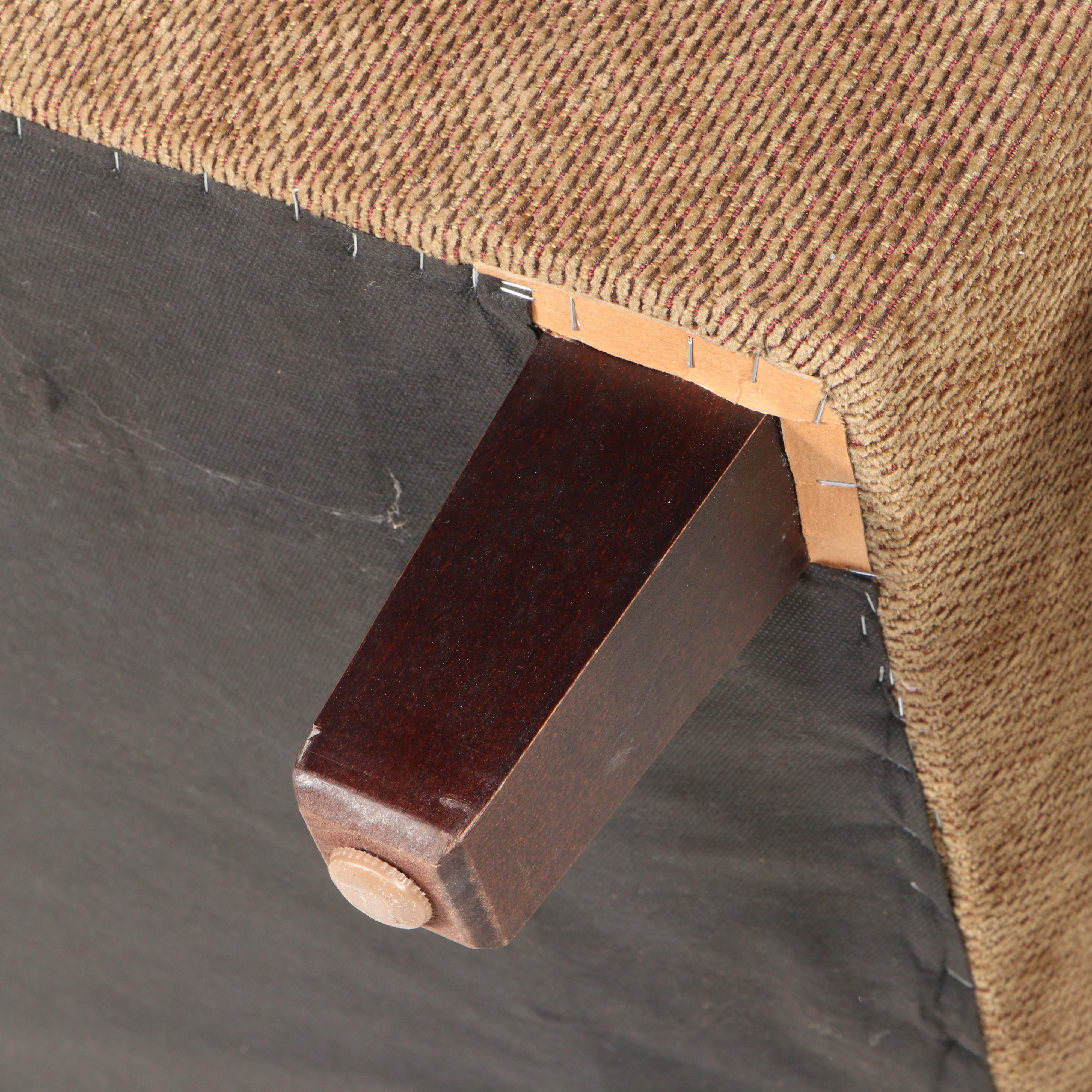 Three-Piece Henredon Custom-Upholstered Sectional Sofa