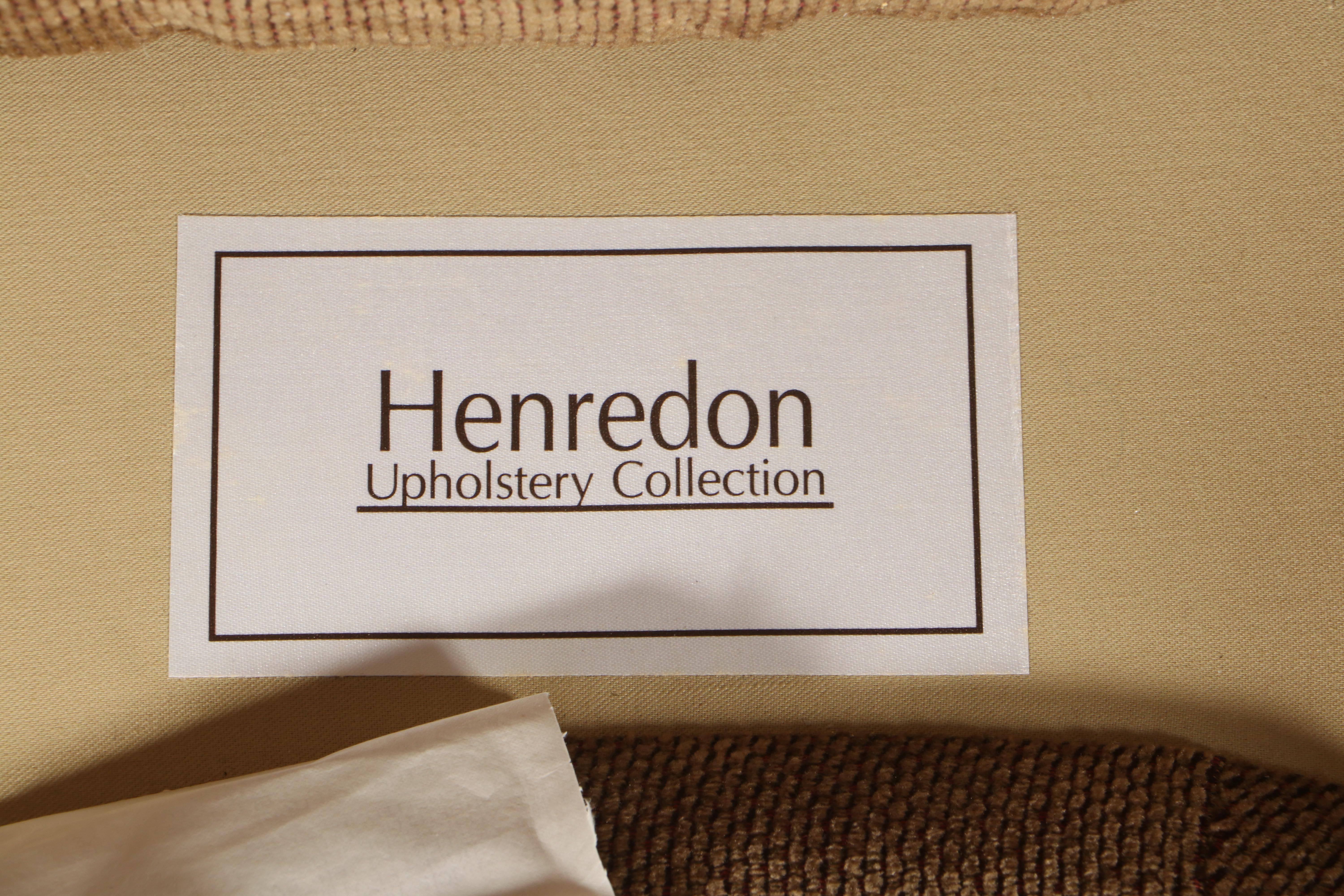 Three-Piece Henredon Custom-Upholstered Sectional Sofa