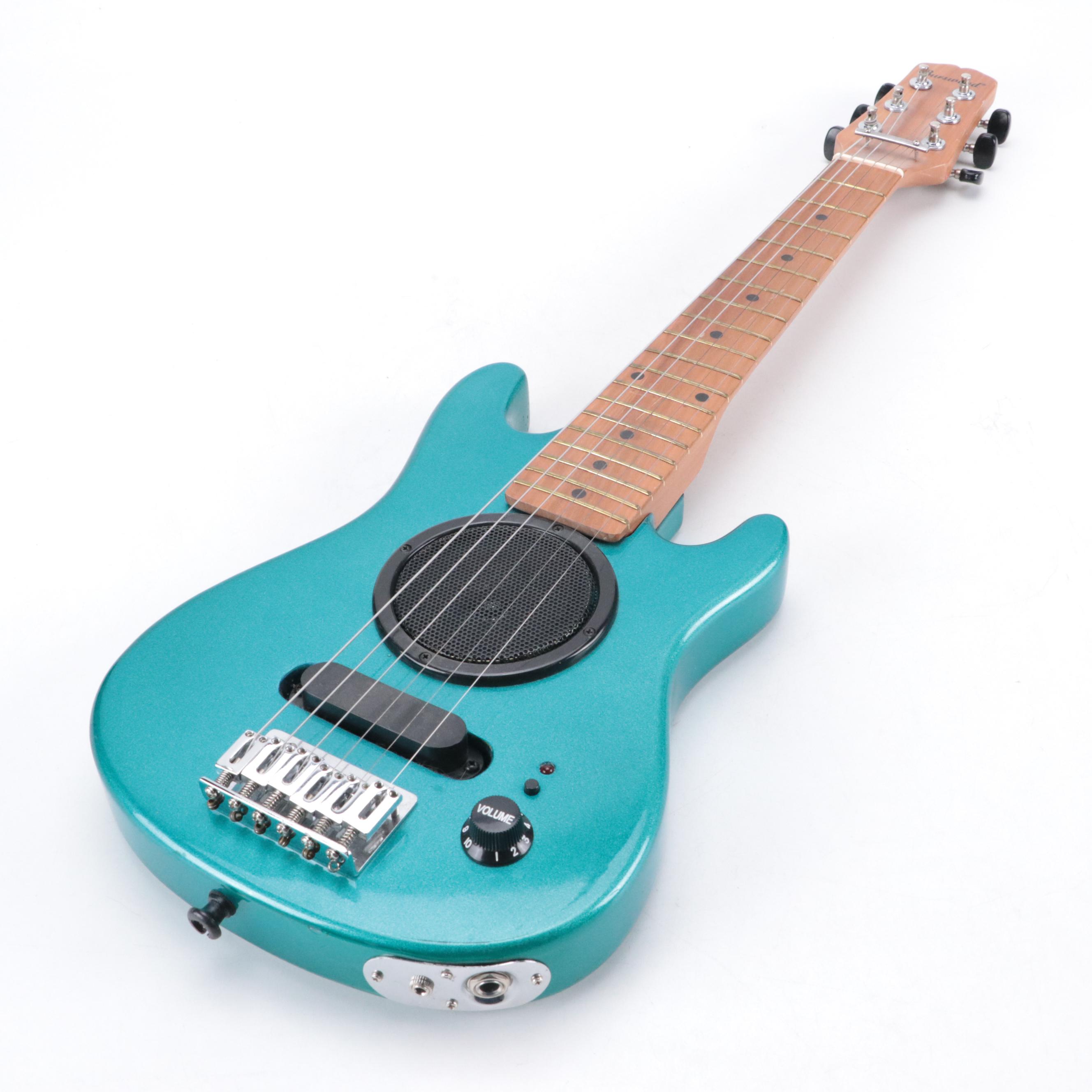 Burswood Small Battery Operated Electric Guitar