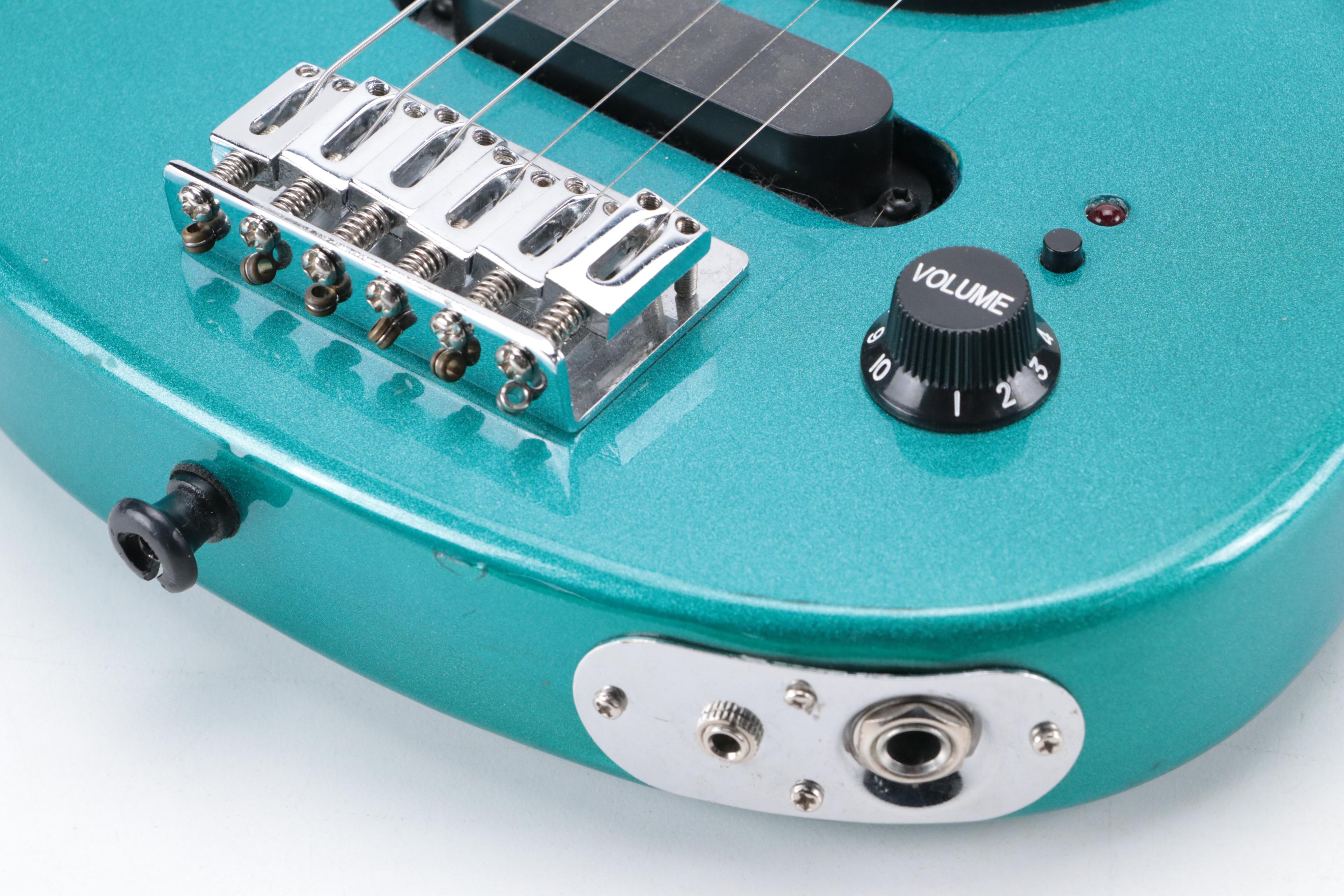 Burswood Small Battery Operated Electric Guitar