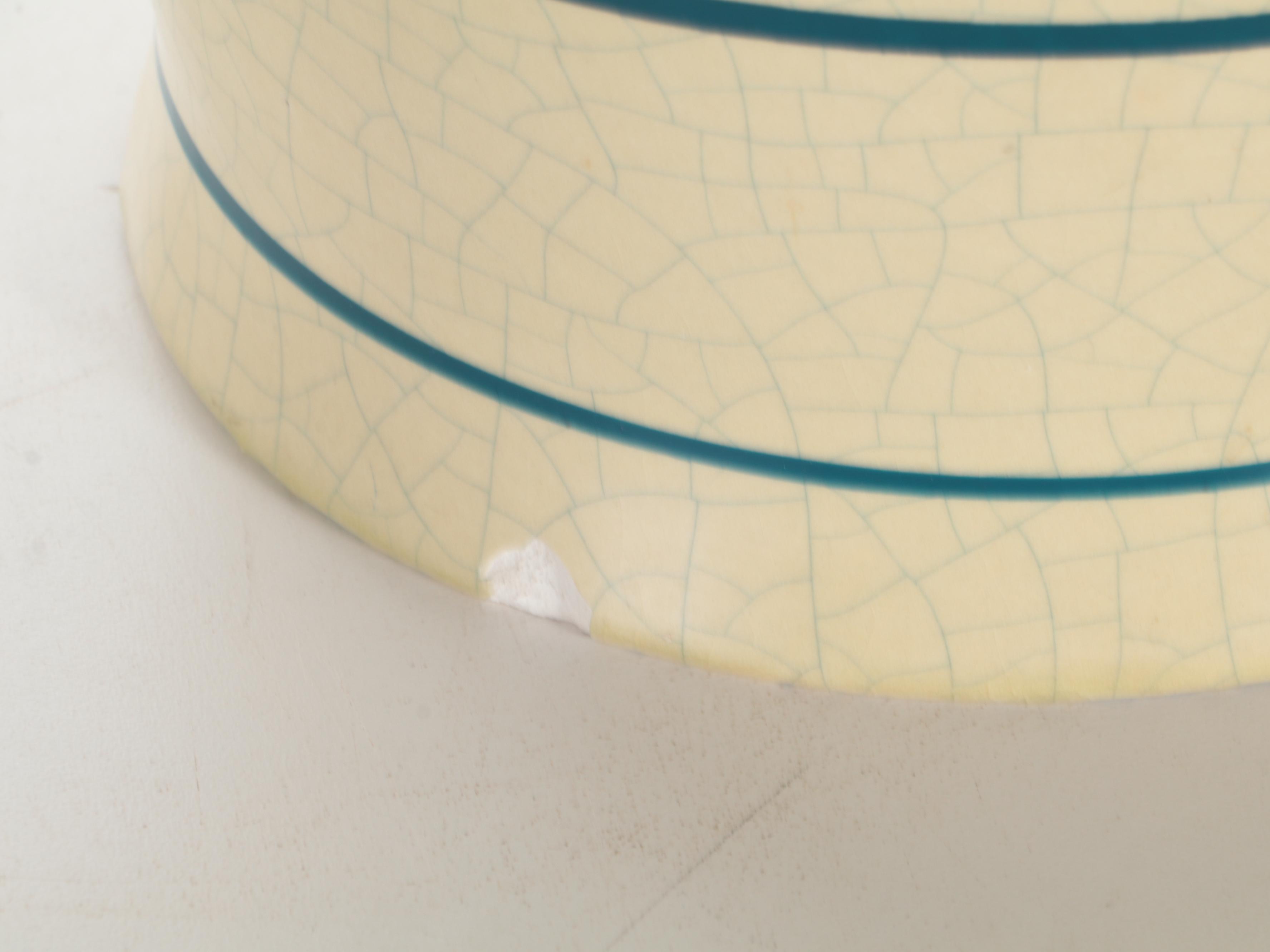 Hand-Painted Ceramic Table Lamps, Vintage